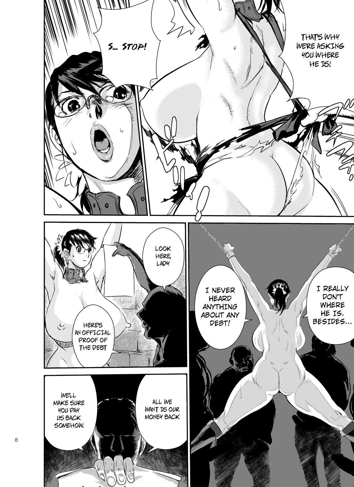 Bukiya no Yome Kousoku Ryoujoku page 9