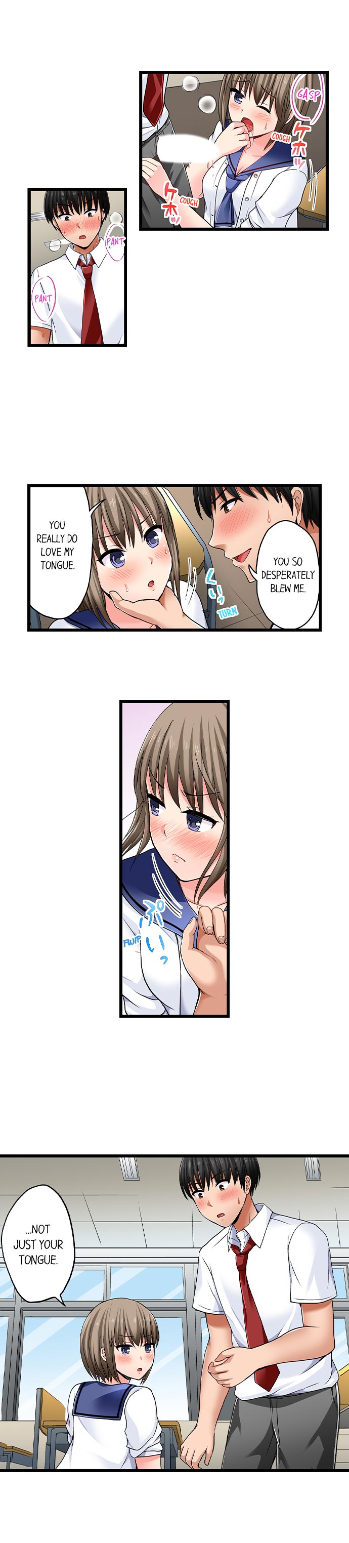 Bullied Boy’s Tongue Revenge page 229