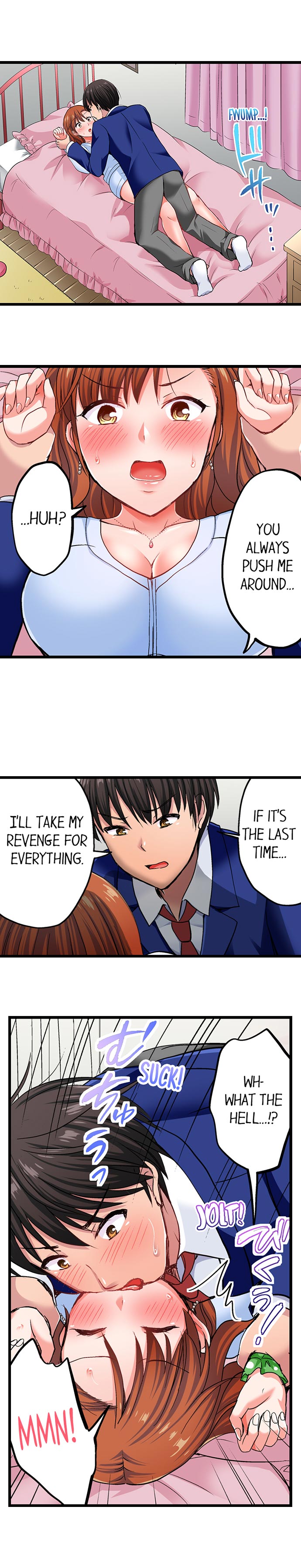 Bullied Boy’s Tongue Revenge page 76