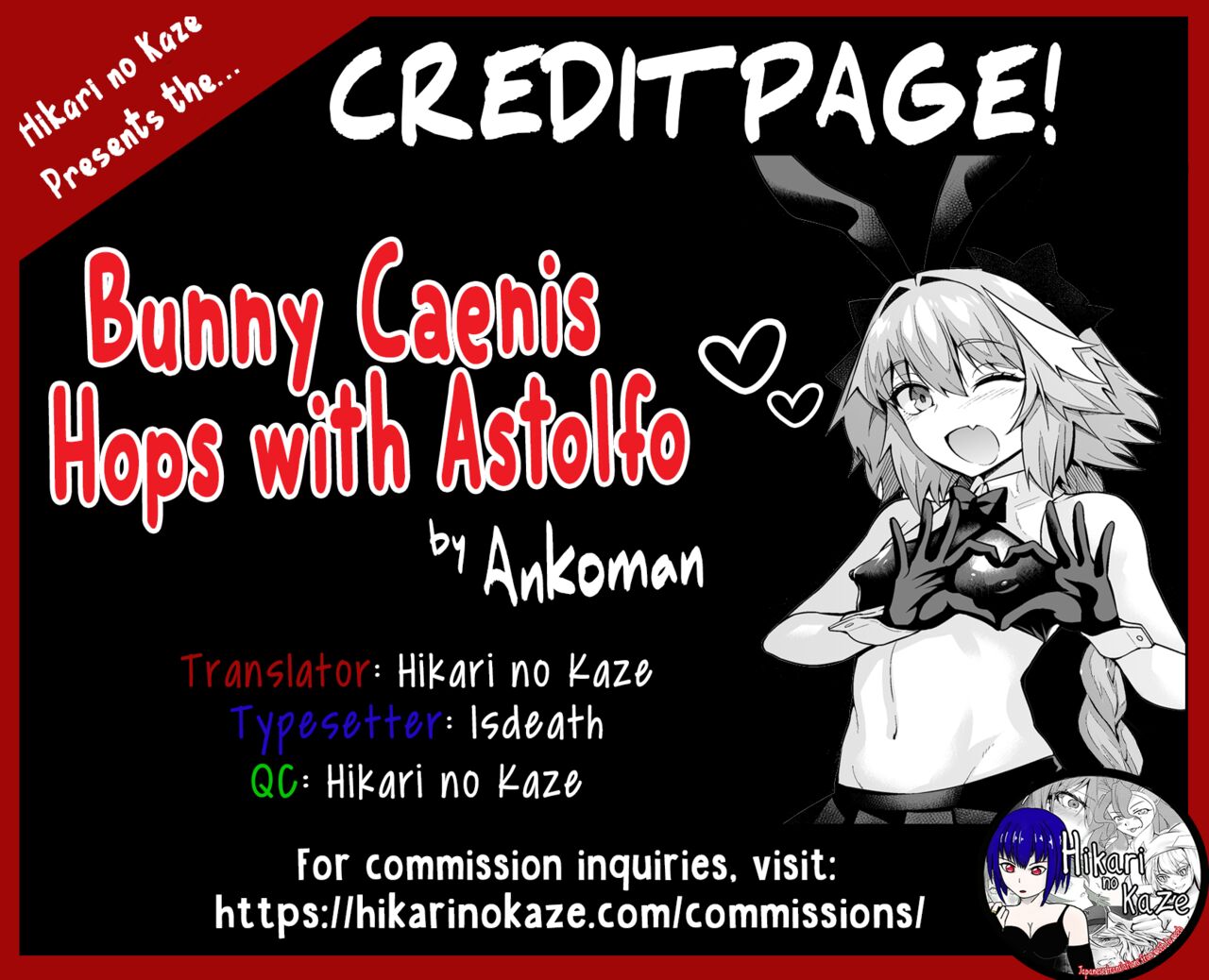 Bunny Caenis Hops with Astolfo page 6