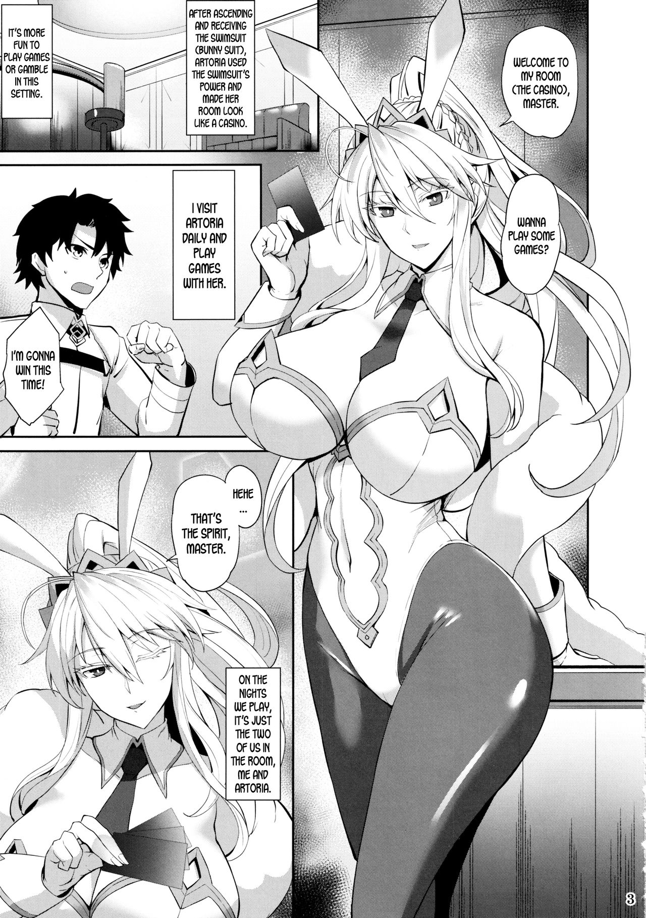 Bunny de H na Chichiue-sama page 4