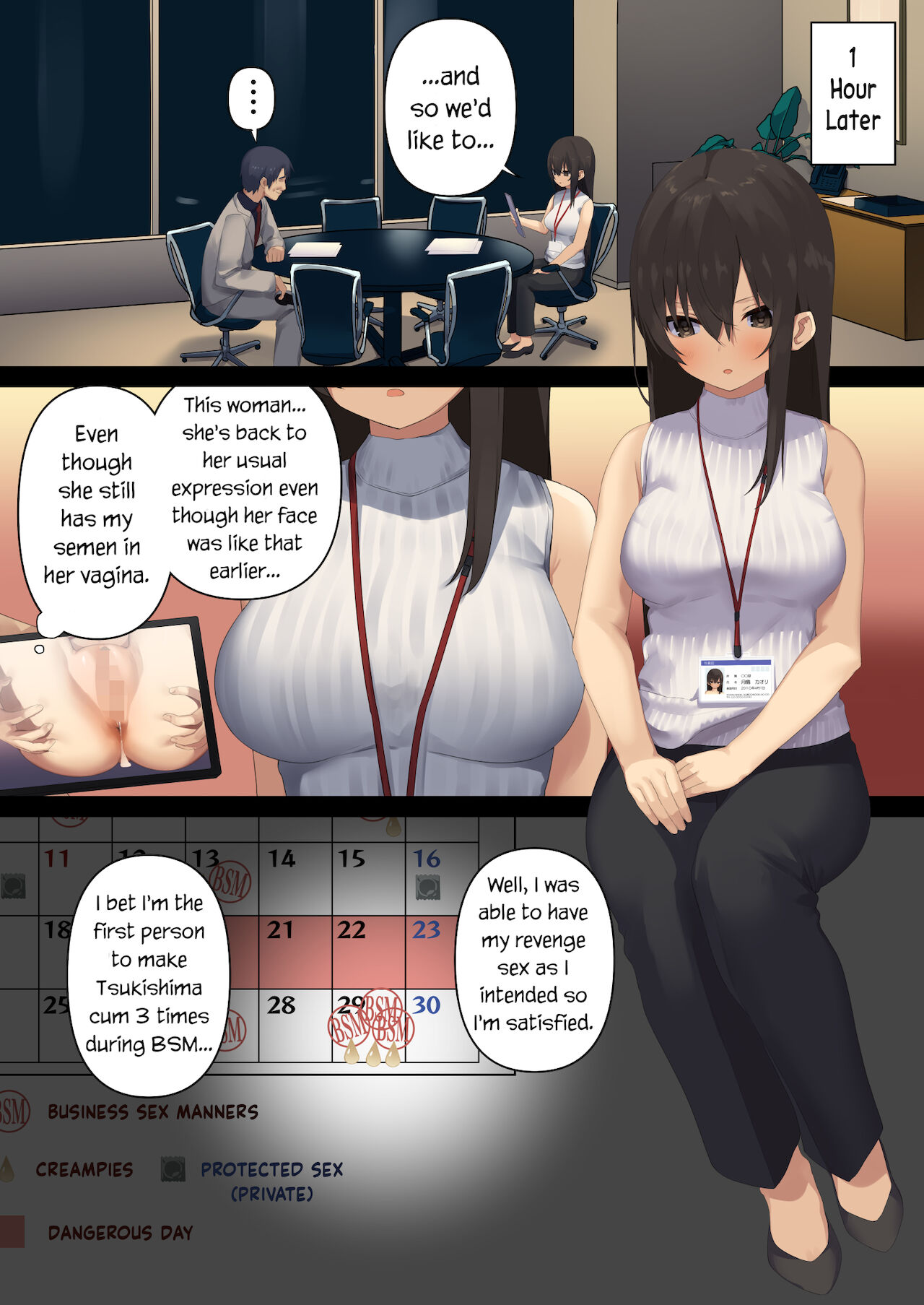 Business Sex Manners Boss's Revenge page 38