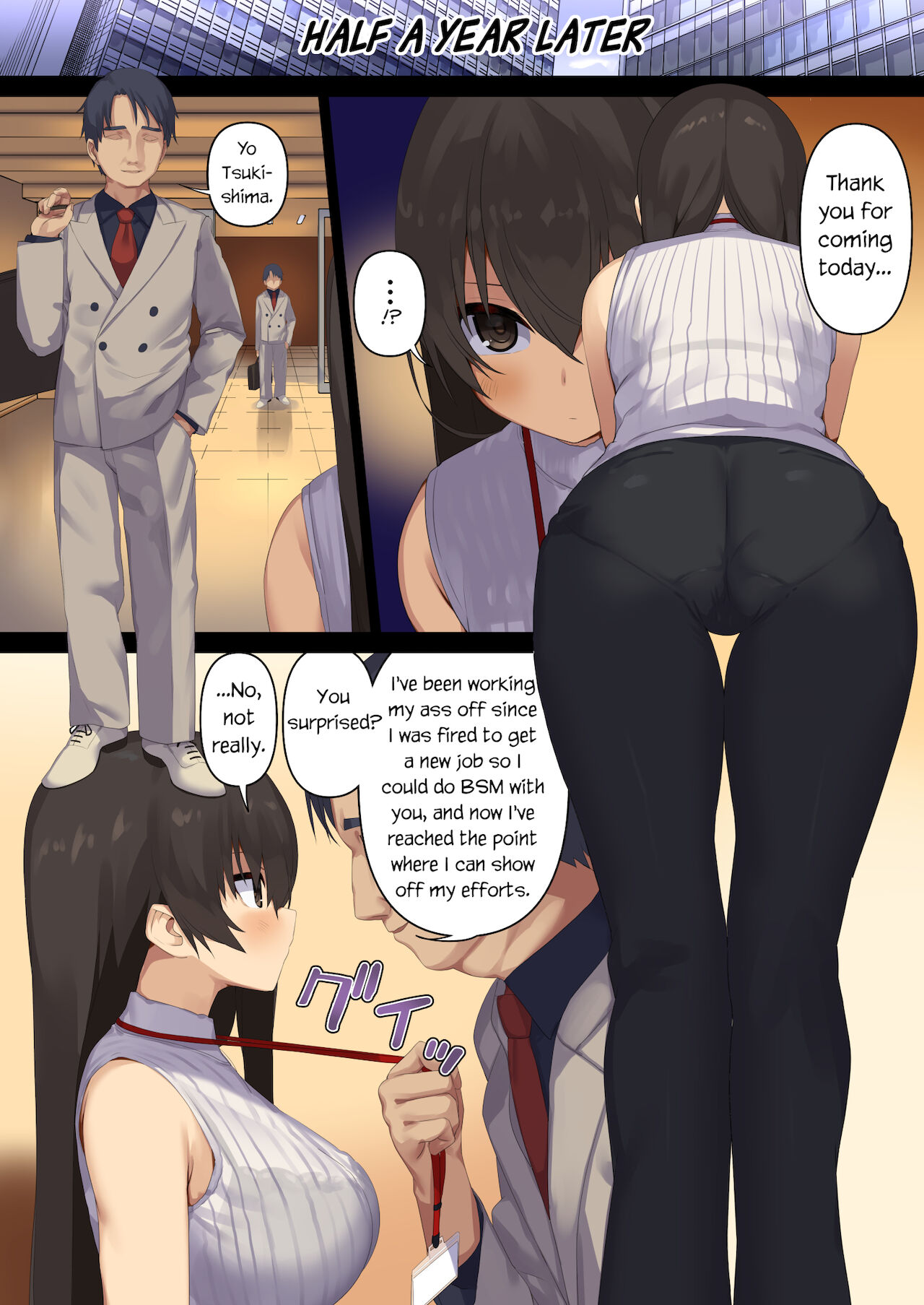 Business Sex Manners Boss's Revenge page 9