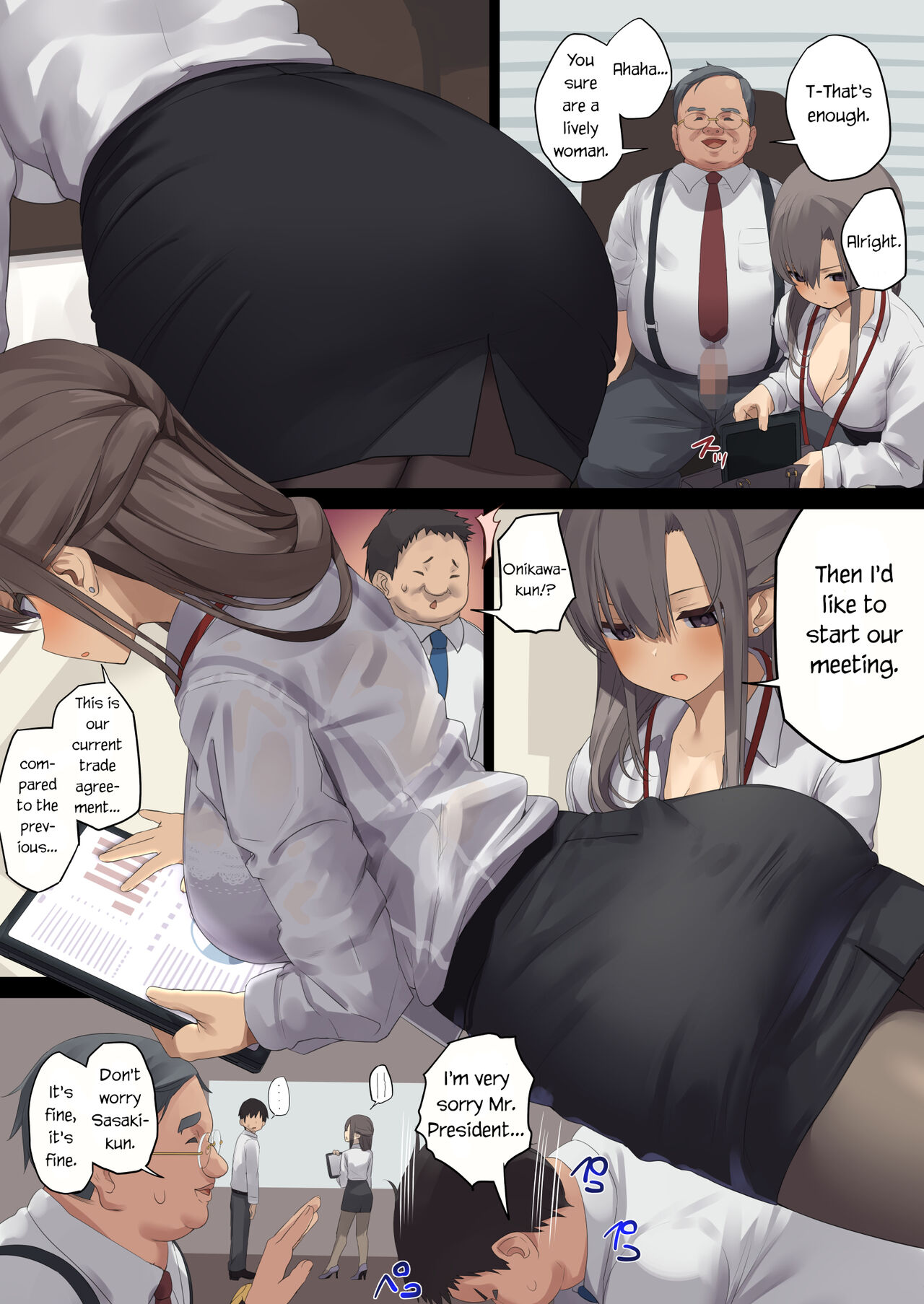 Business Sex Manners ~Business Trip~ page 7