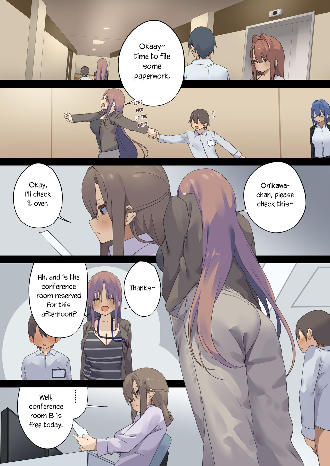 Business Sex Manners ~Internship~ page 5