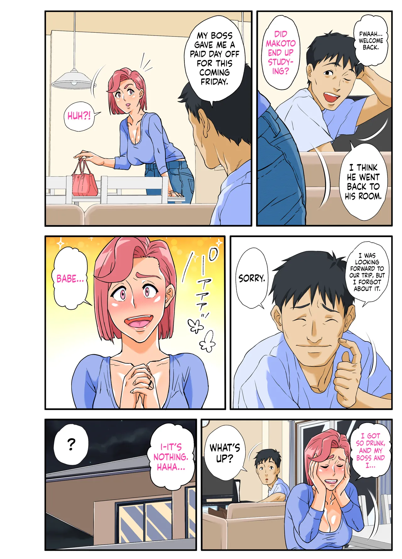 Busty, Cheating, Mini-Mart Wife. page 52