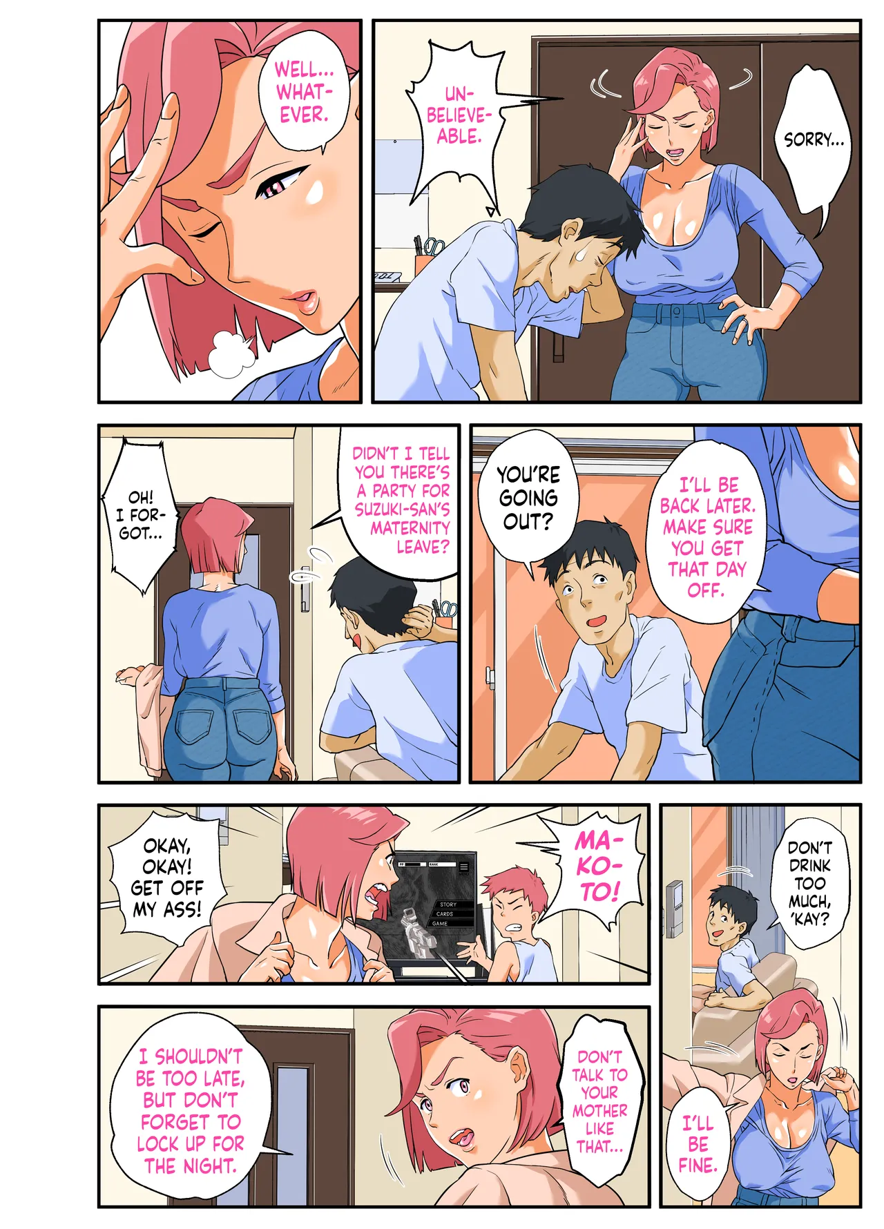 Busty, Cheating, Mini-Mart Wife. page 6