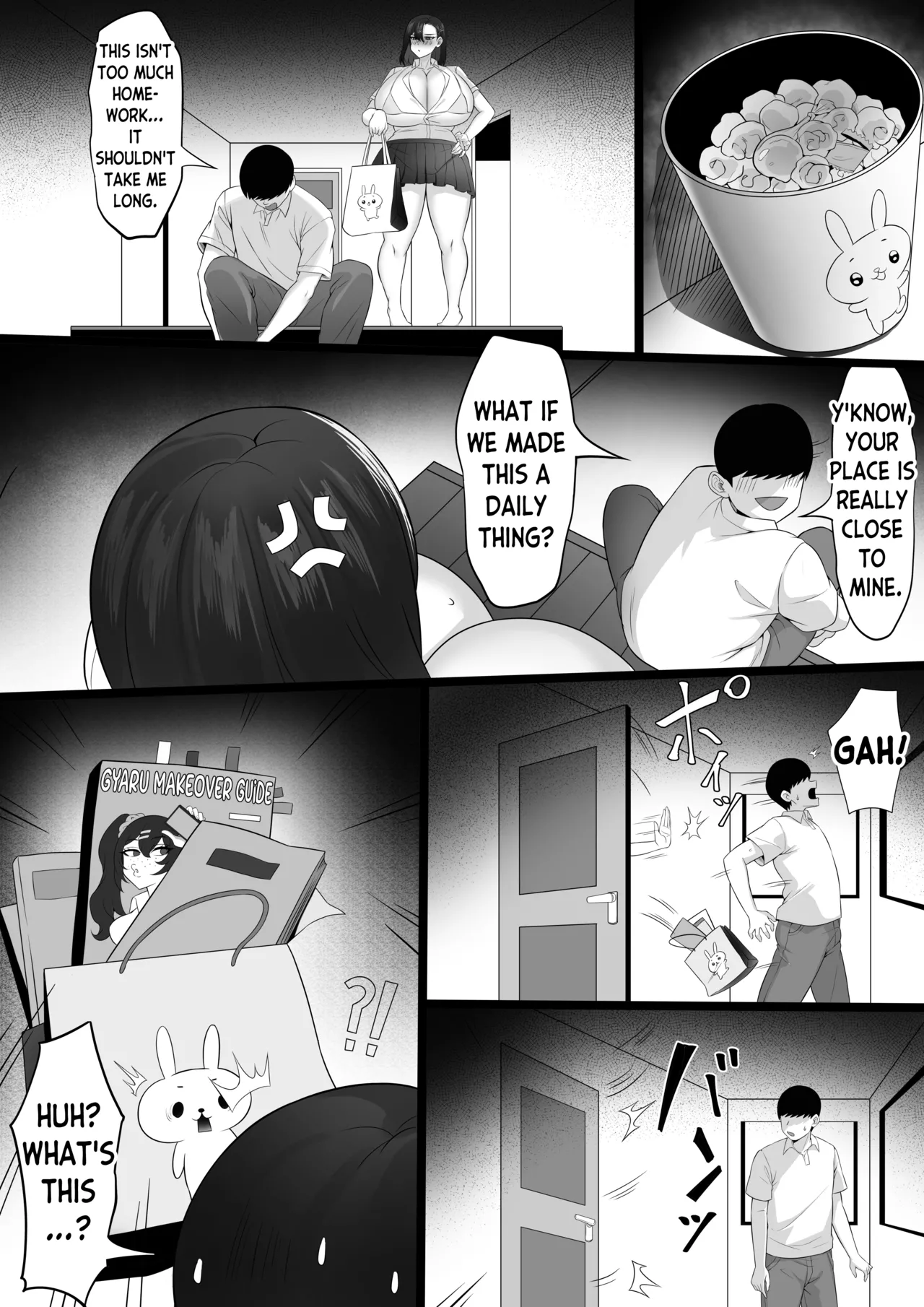 Busty Gyaru's Secret page 16