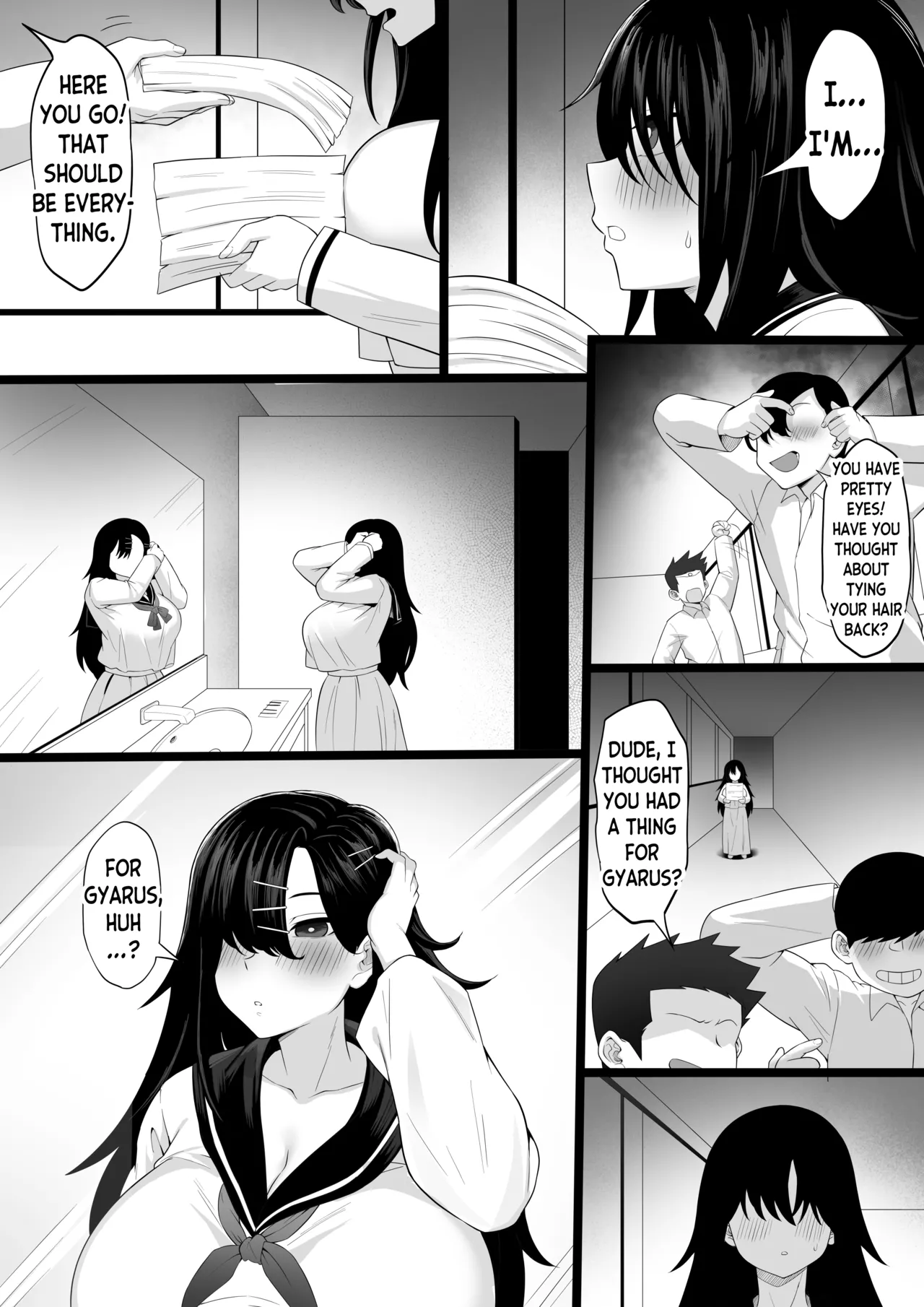 Busty Gyaru's Secret page 35