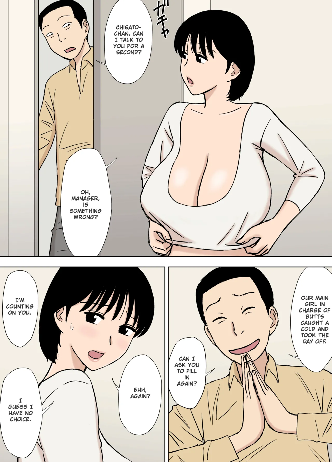 Busty Mama Chisato-San’s Trouble-Filled Daily Life page 24