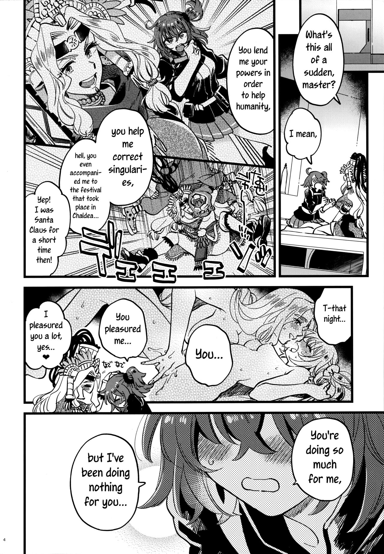 But I said that you'll be the one pleasured today! page 3