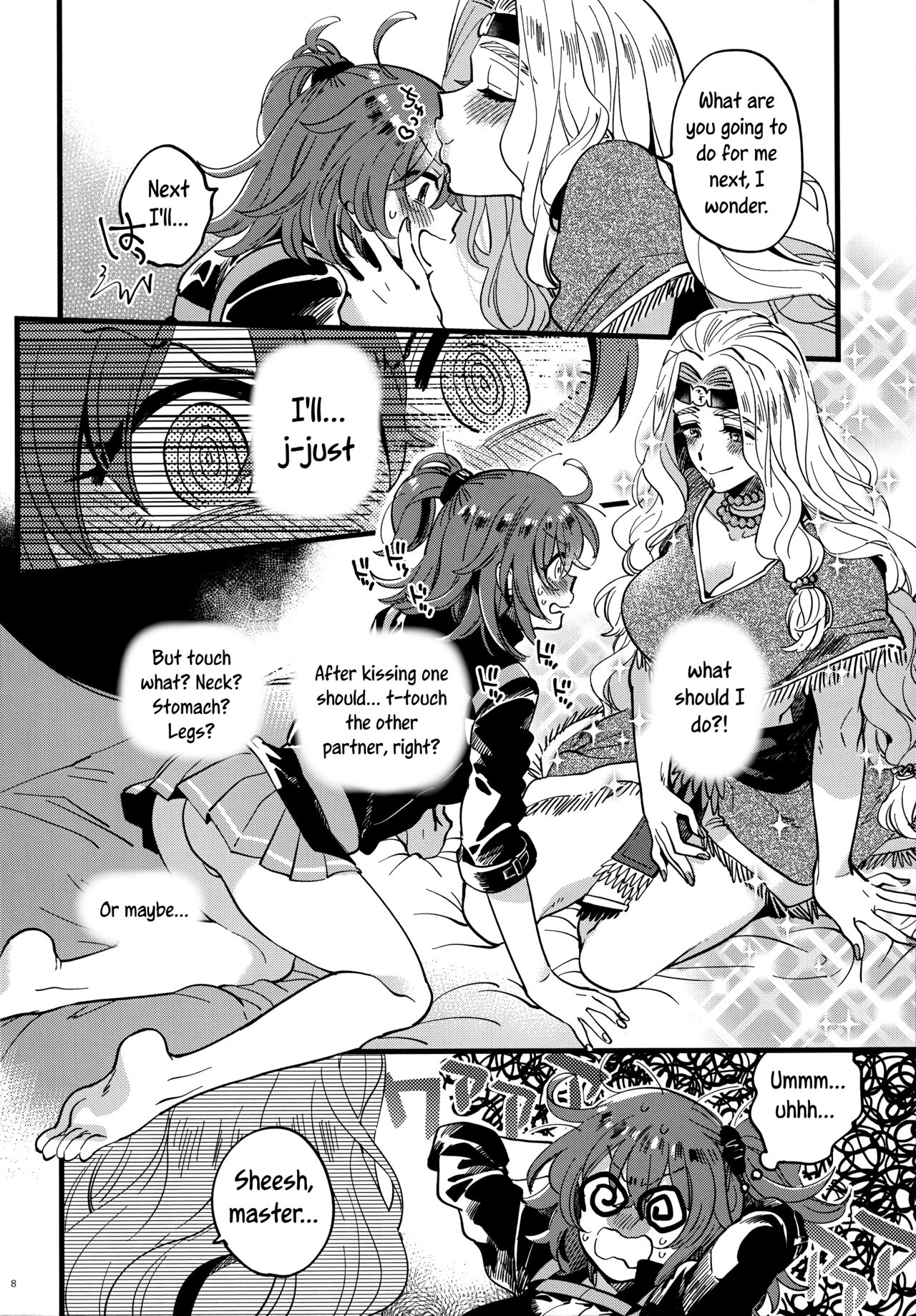 But I said that you'll be the one pleasured today! page 7