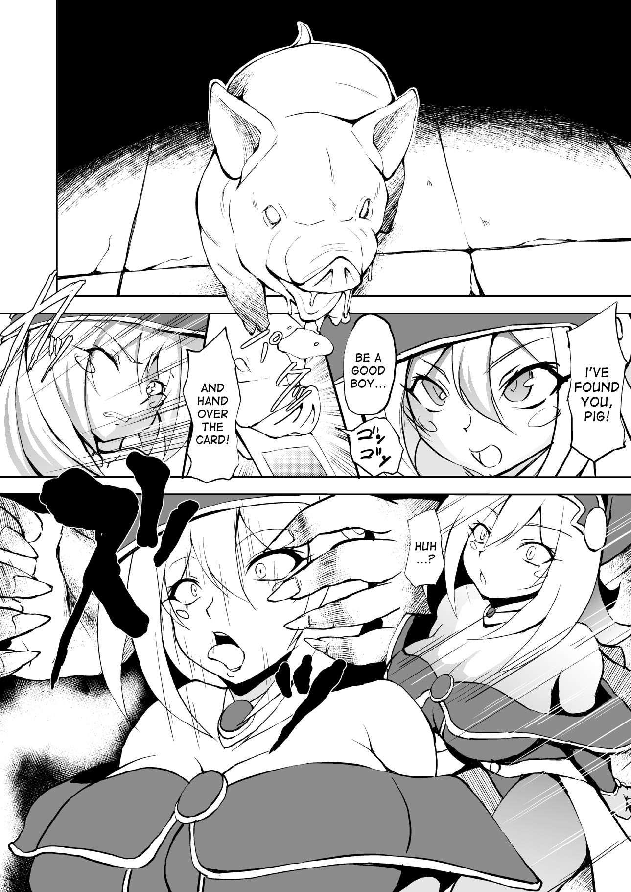 Butakan Magician Girl page 3