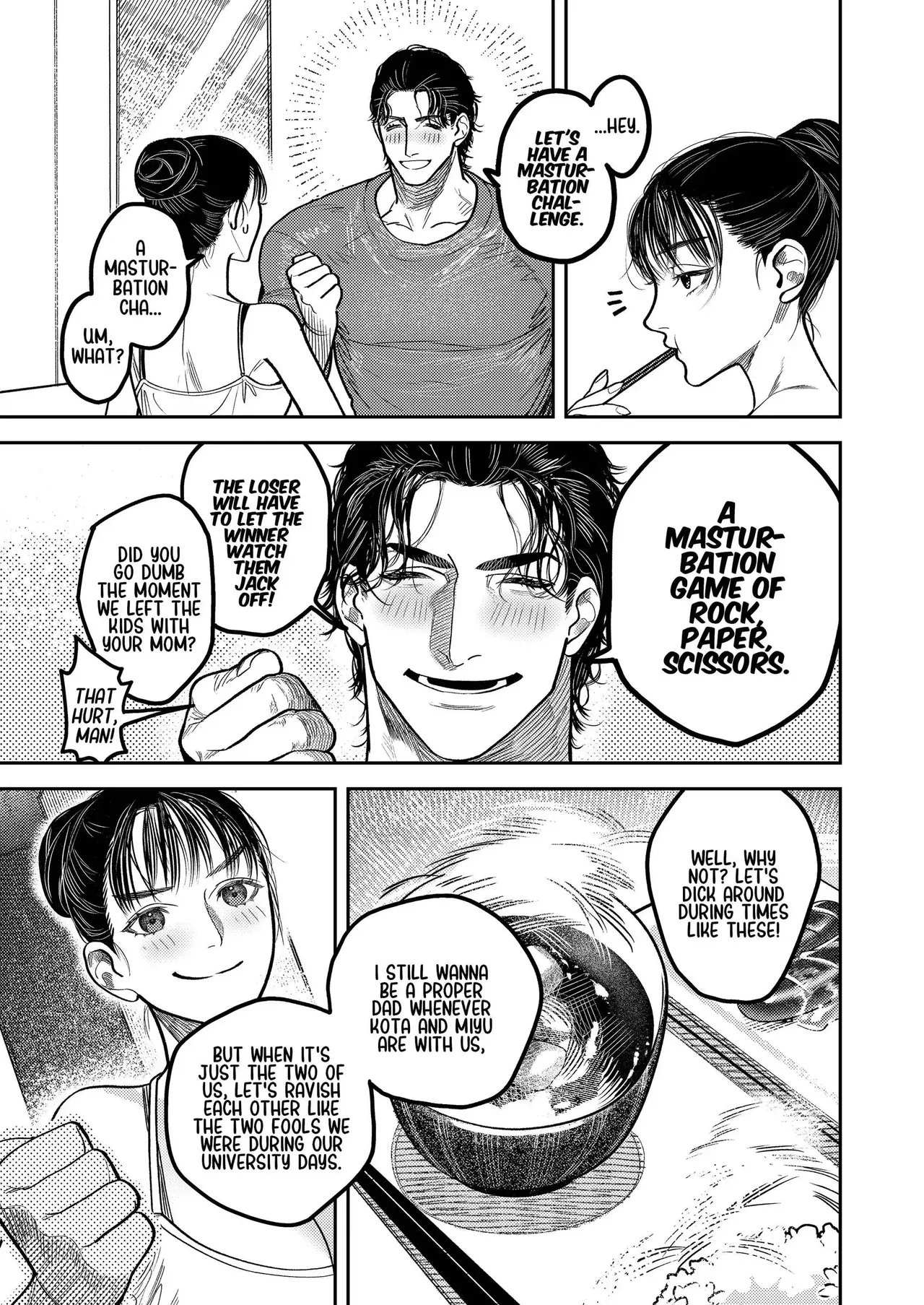 By Day, a Devoted Husband. By Night, Full-On Beast Mode page 50