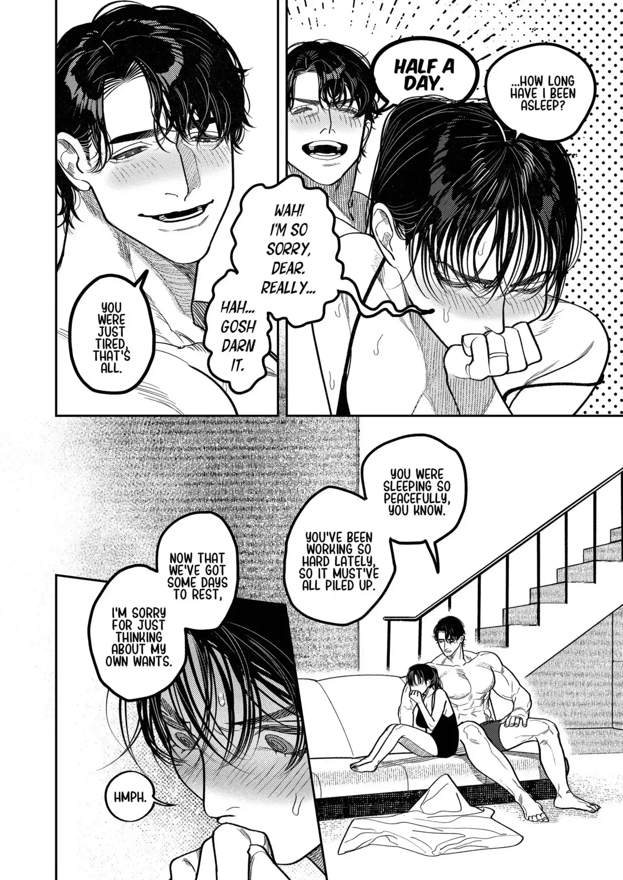 By Day, a Devoted Husband. By Night, Full-On Beast Mode page 71