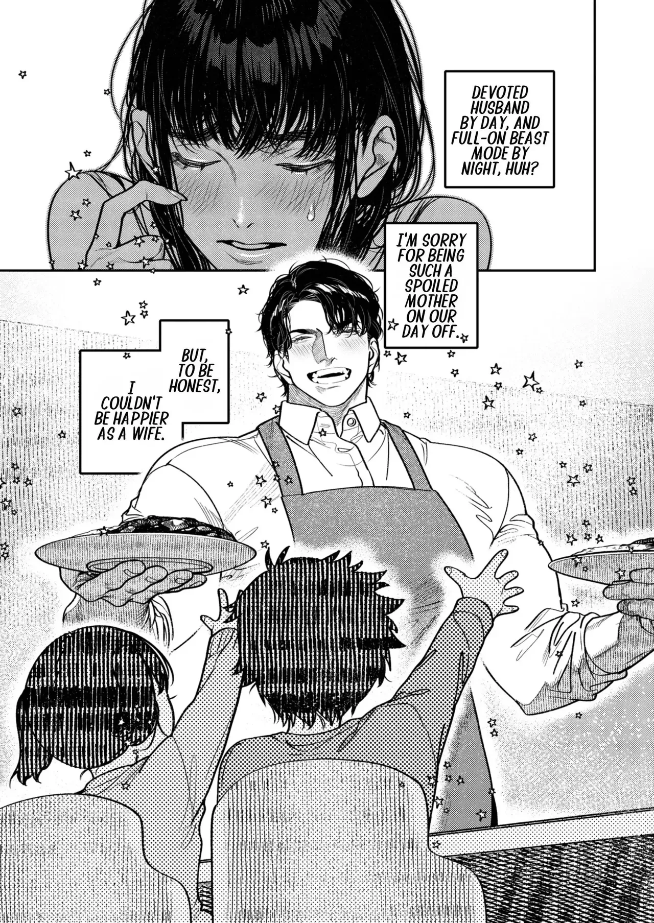 By Day, a Devoted Husband. By Night, Full-On Beast Mode page 88