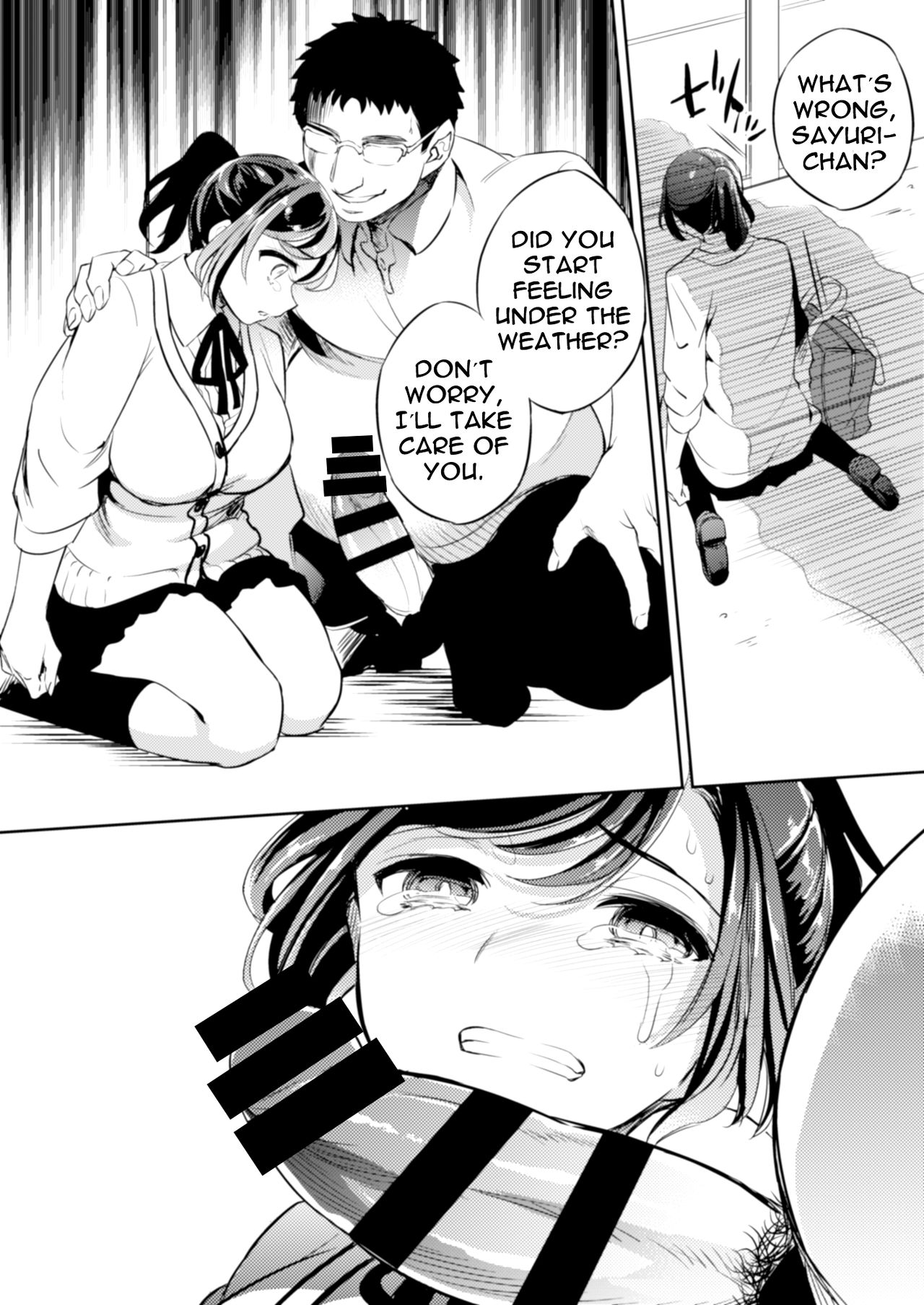 C9-41 Sayuri - Kareshi to Hatsu H Mokuzen ni Chikan ni NTR-reta Shoujo page 24