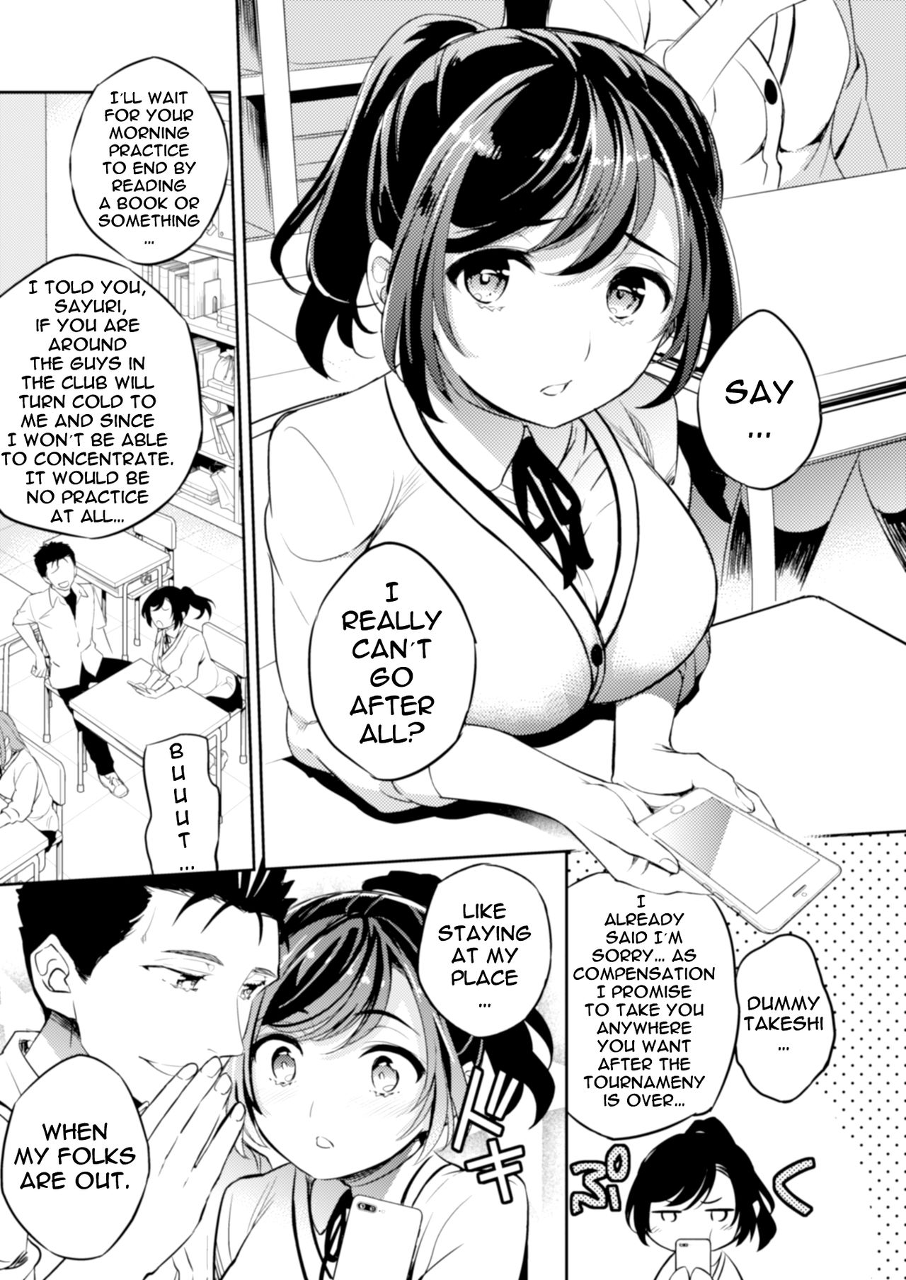 C9-41 Sayuri - Kareshi to Hatsu H Mokuzen ni Chikan ni NTR-reta Shoujo page 3