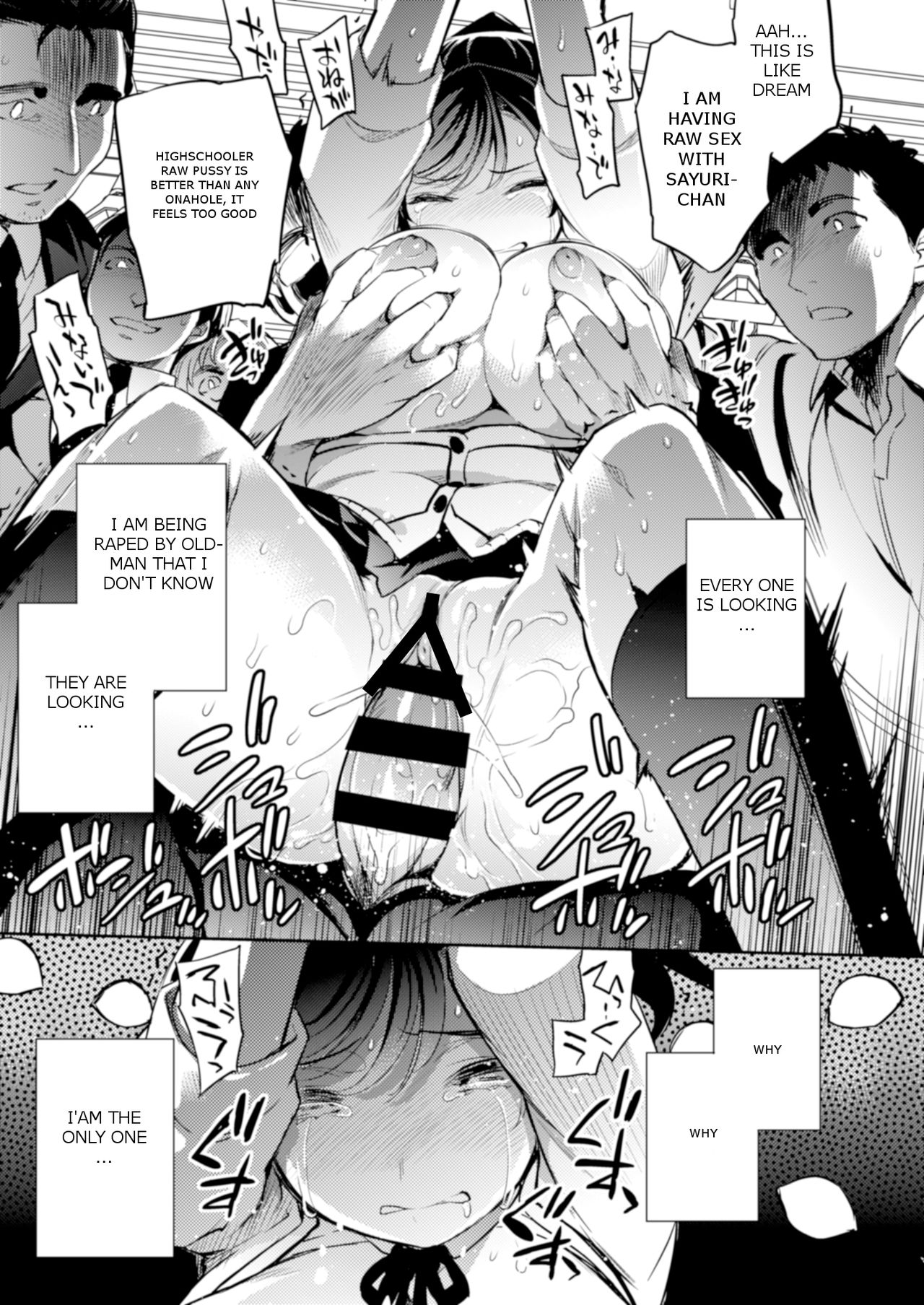C9-41 Sayuri - Kareshi to Hatsu H Mokuzen ni Chikan ni NTR-reta Shoujo page 18