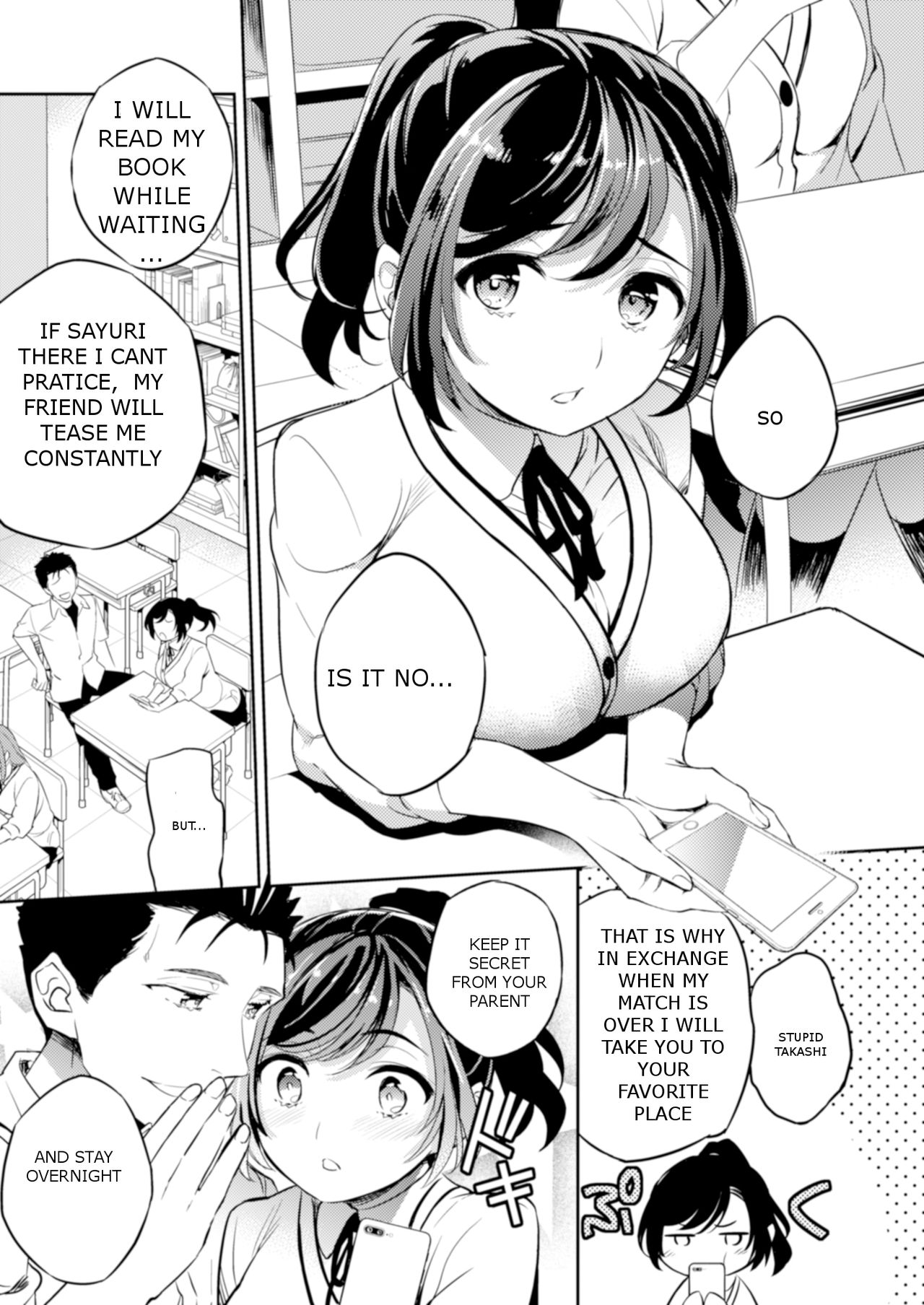 C9-41 Sayuri - Kareshi to Hatsu H Mokuzen ni Chikan ni NTR-reta Shoujo page 2