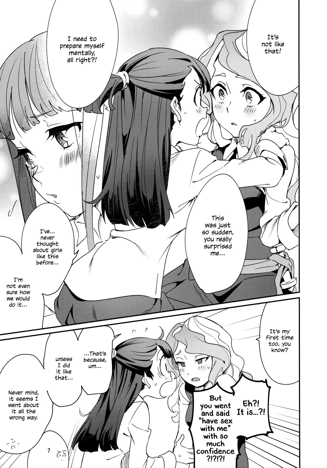(C92) [Daichibokujou (Makiba) xxx (Little witch Academia) [English] [Decensored] page 17