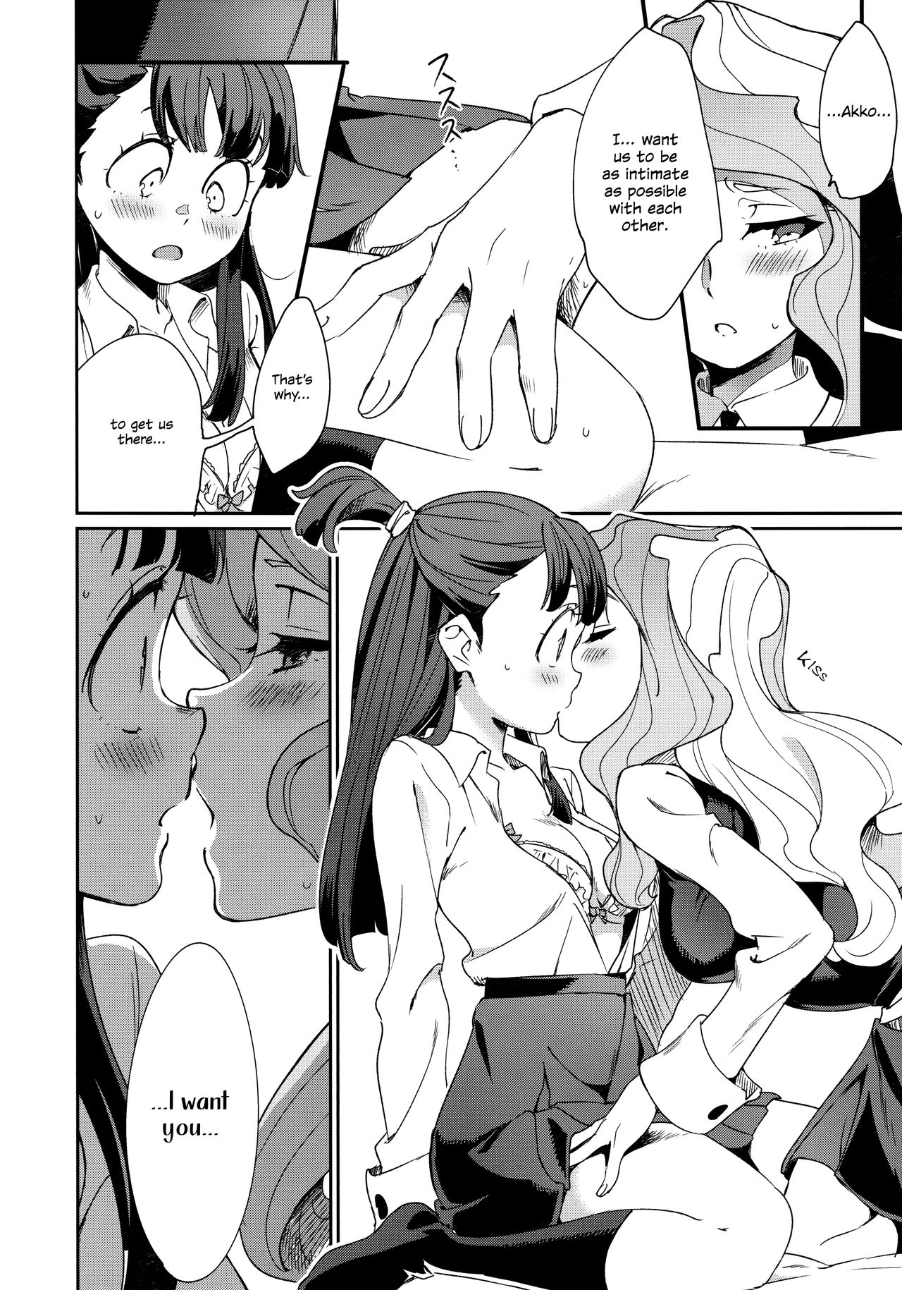 (C92) [Daichibokujou (Makiba) xxx (Little witch Academia) [English] [Decensored] page 18