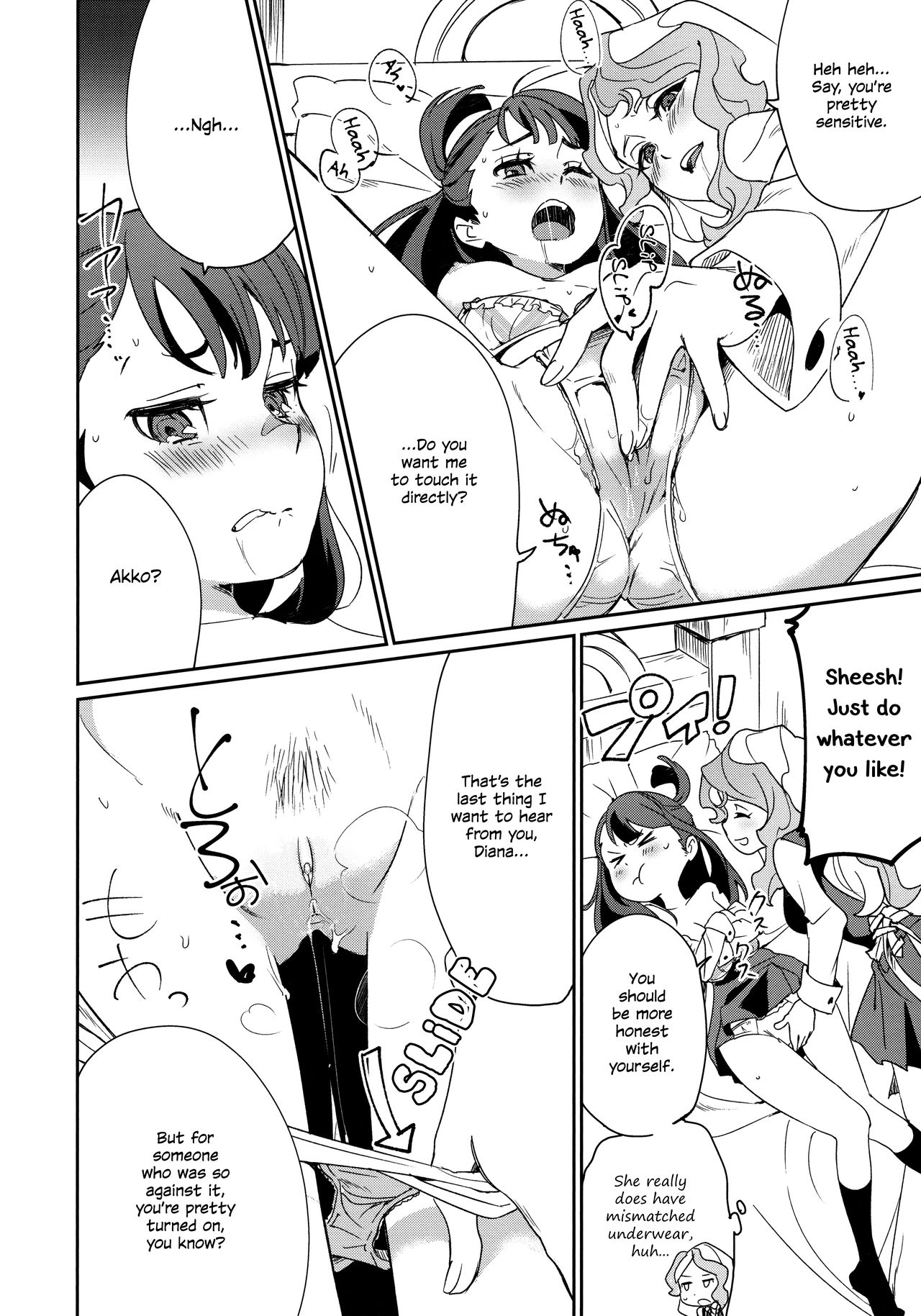 (C92) [Daichibokujou (Makiba) xxx (Little witch Academia) [English] [Decensored] page 24