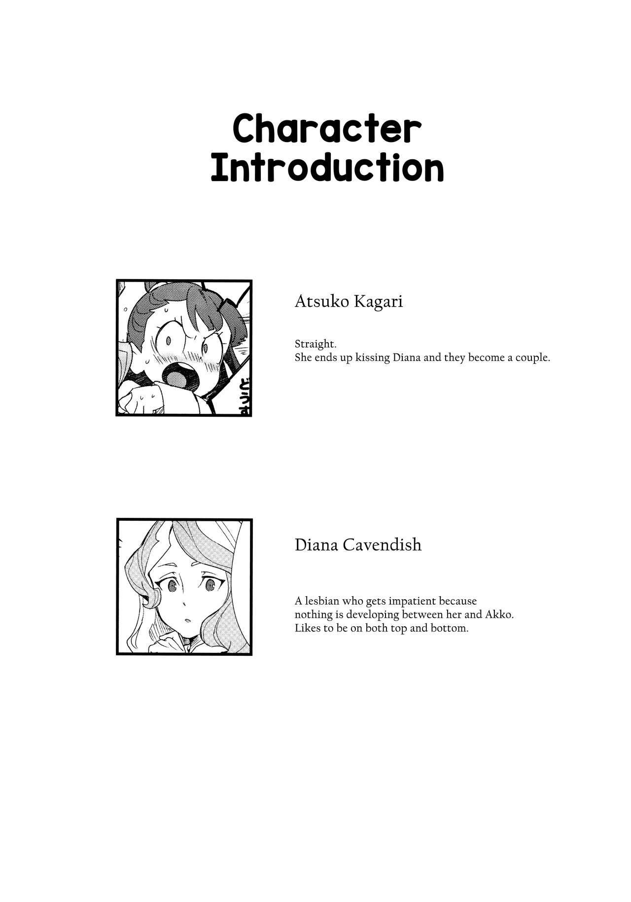 (C92) [Daichibokujou (Makiba) xxx (Little witch Academia) [English] [Decensored] page 3