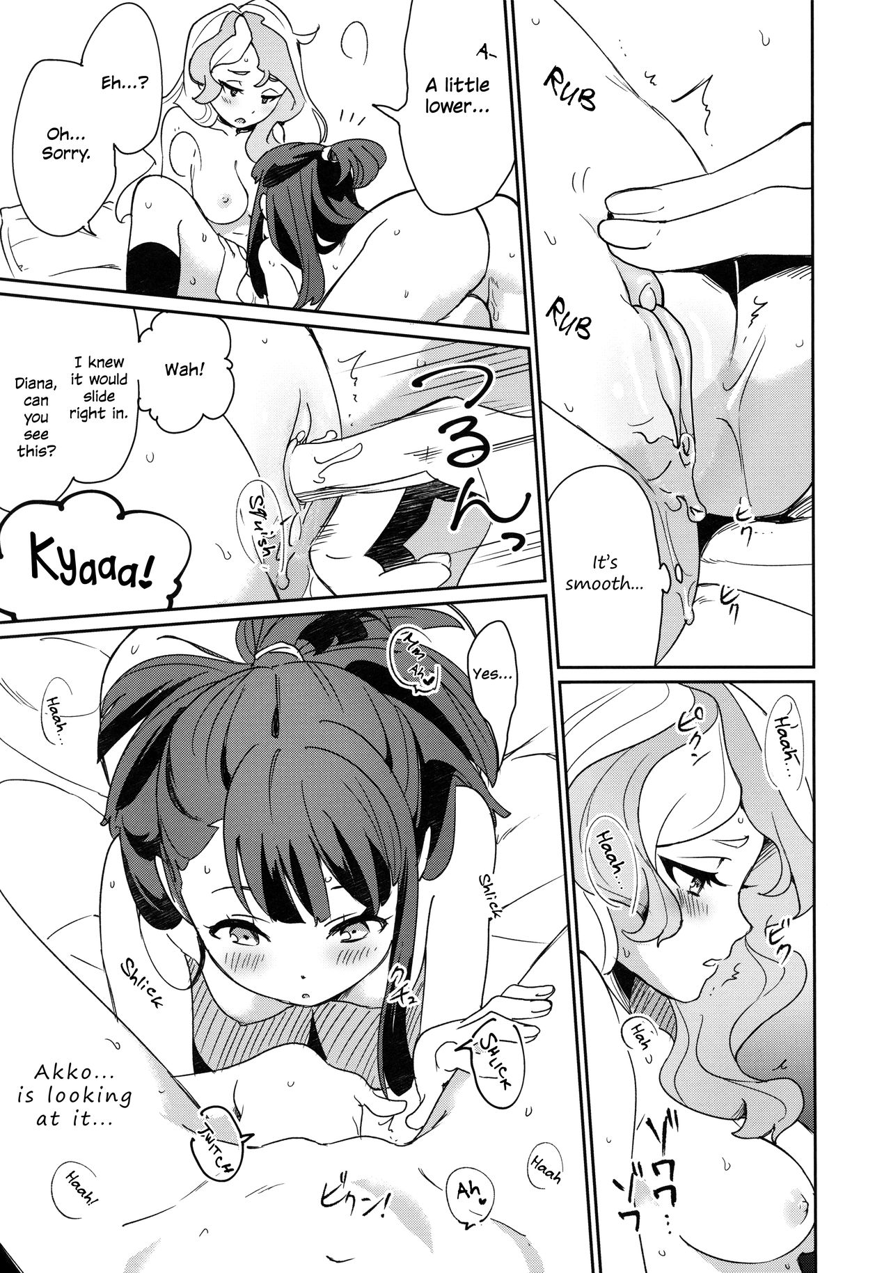 (C92) [Daichibokujou (Makiba) xxx (Little witch Academia) [English] [Decensored] page 35