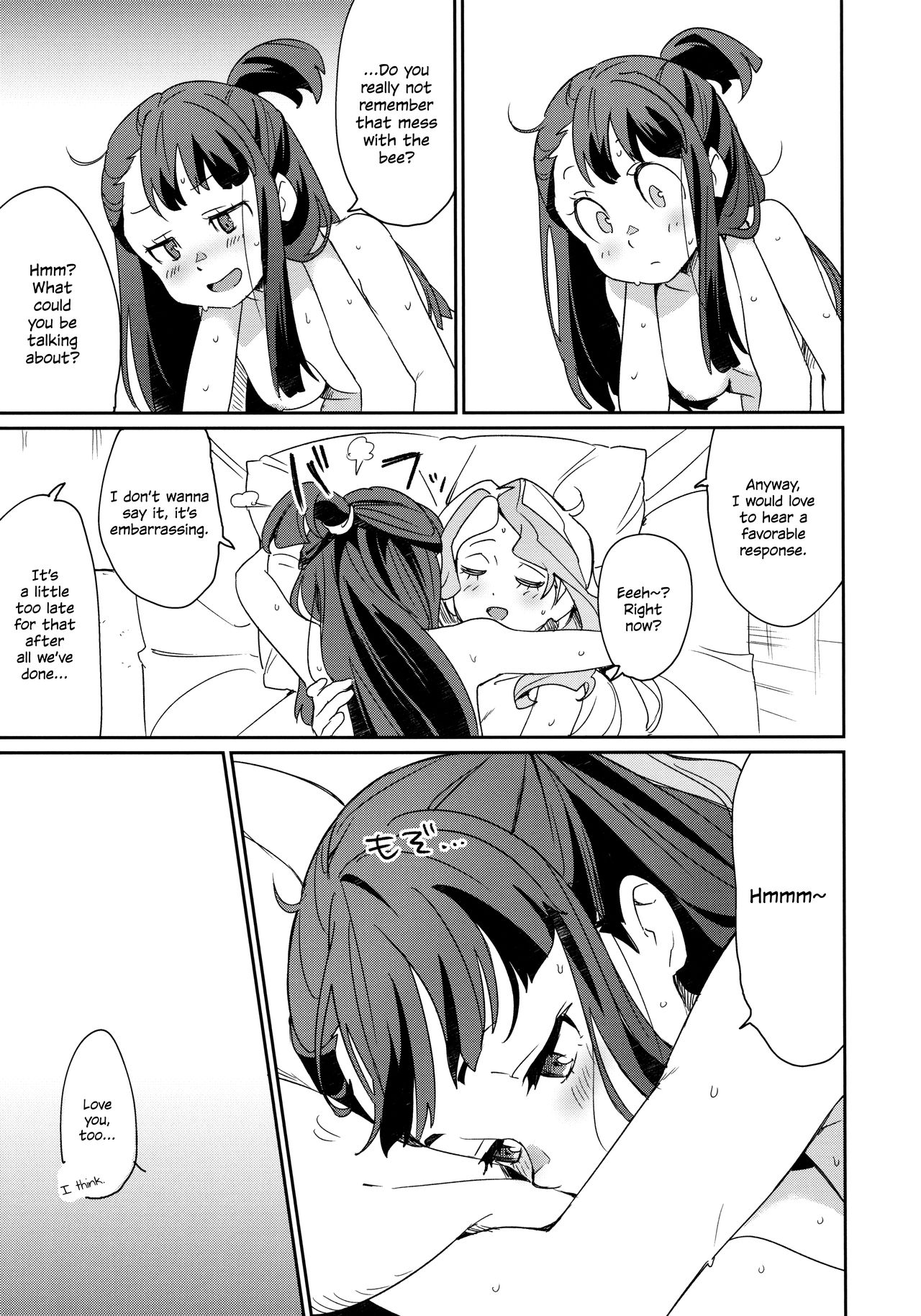 (C92) [Daichibokujou (Makiba) xxx (Little witch Academia) [English] [Decensored] page 39