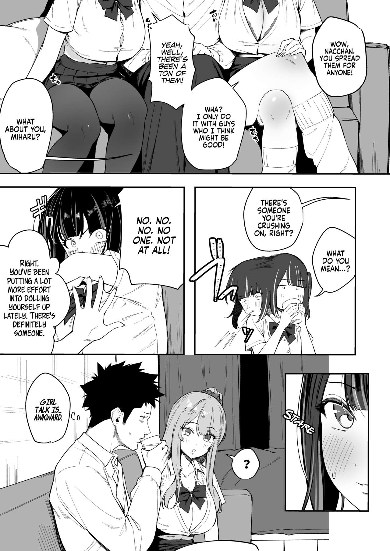 Can we stay at your place tonight Senpai? page 10