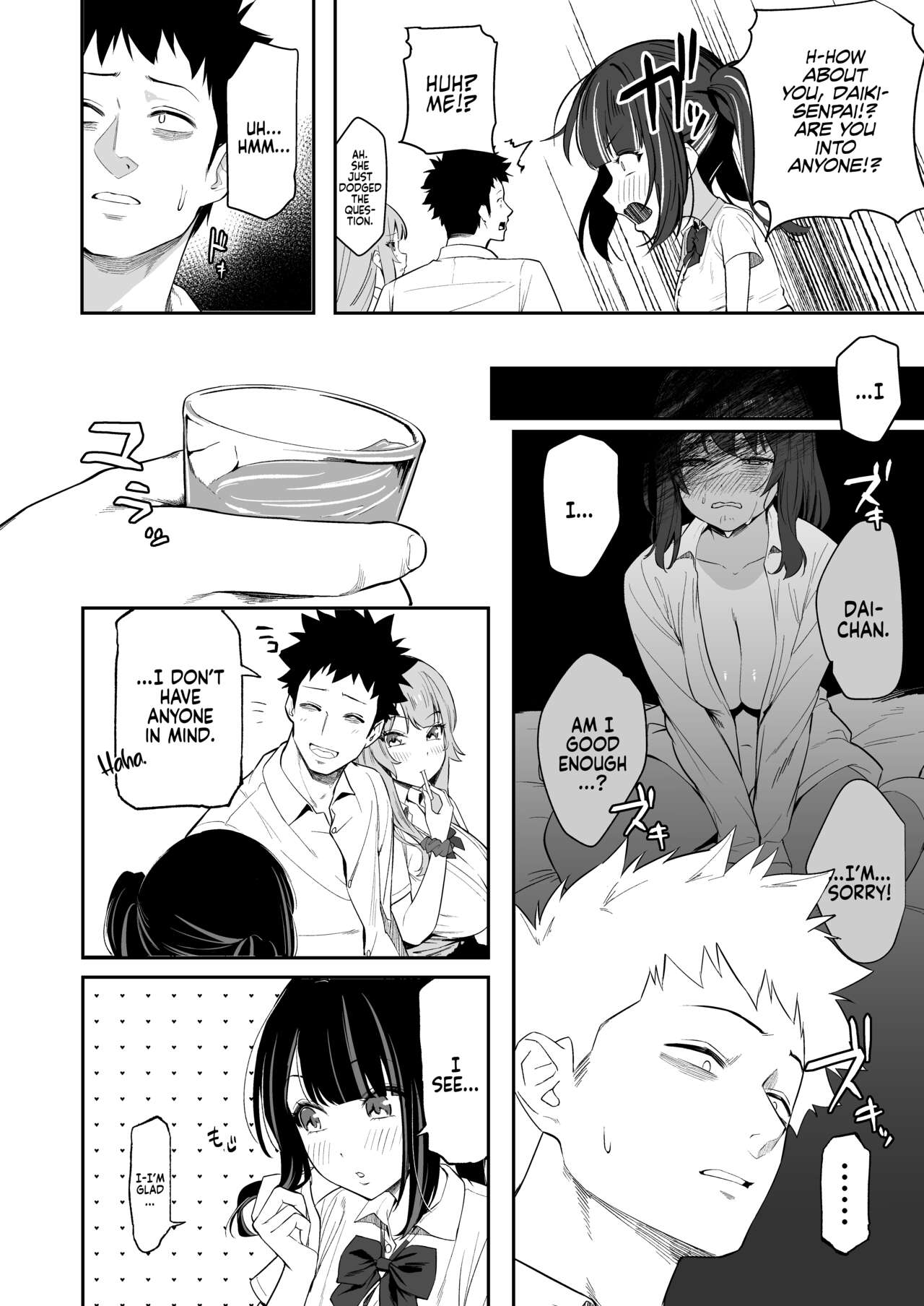Can we stay at your place tonight Senpai? page 11