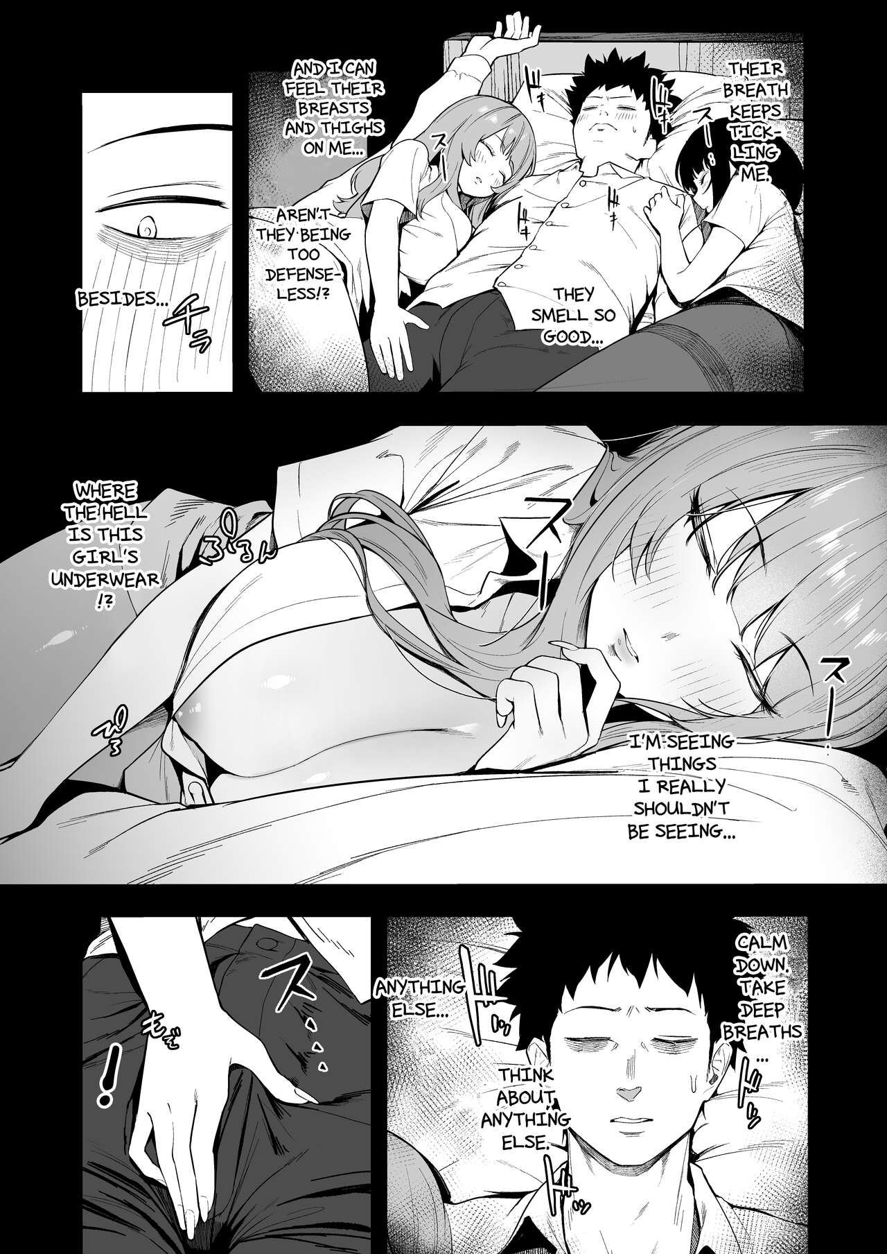 Can we stay at your place tonight Senpai? page 14