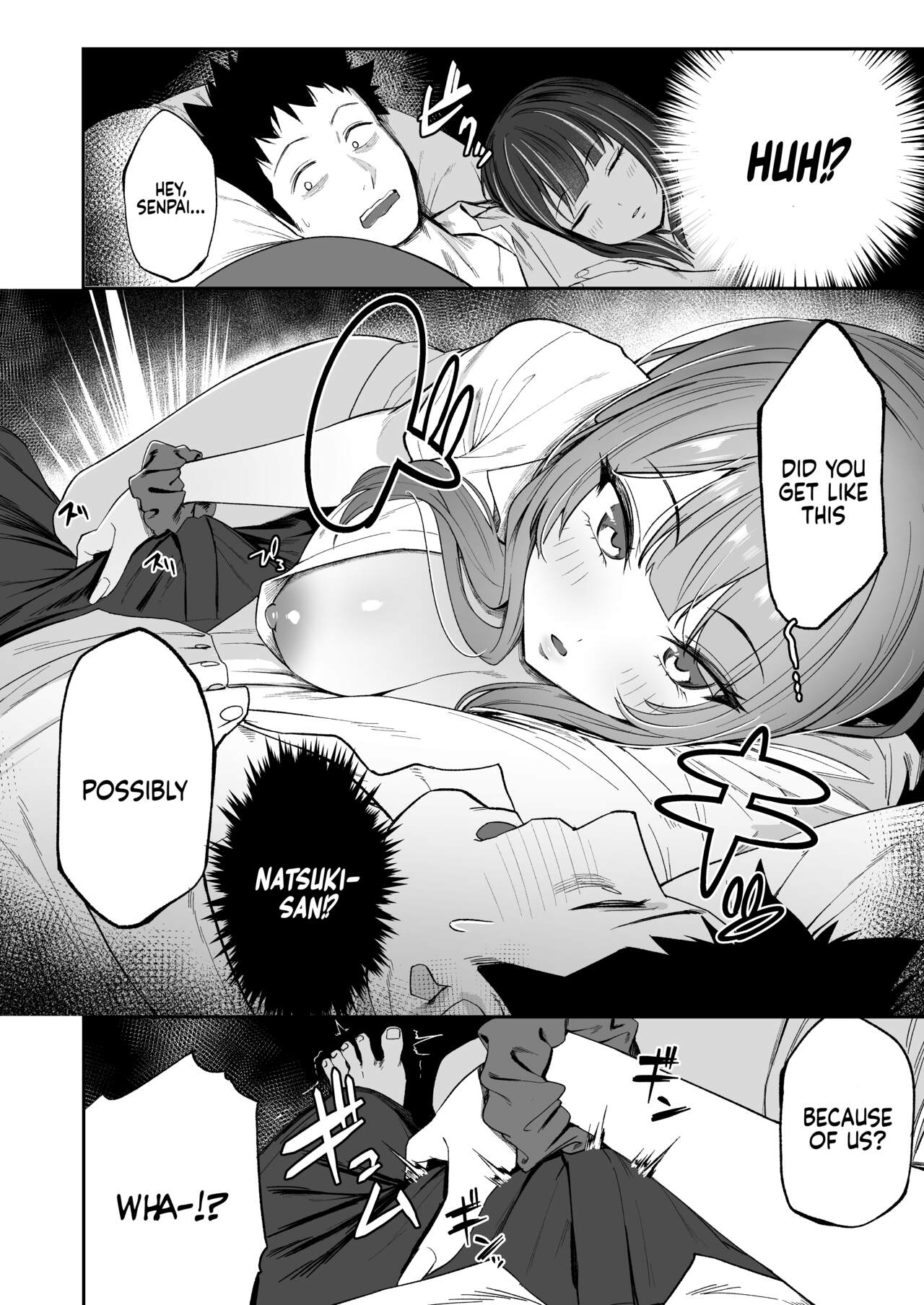 Can we stay at your place tonight Senpai? page 15