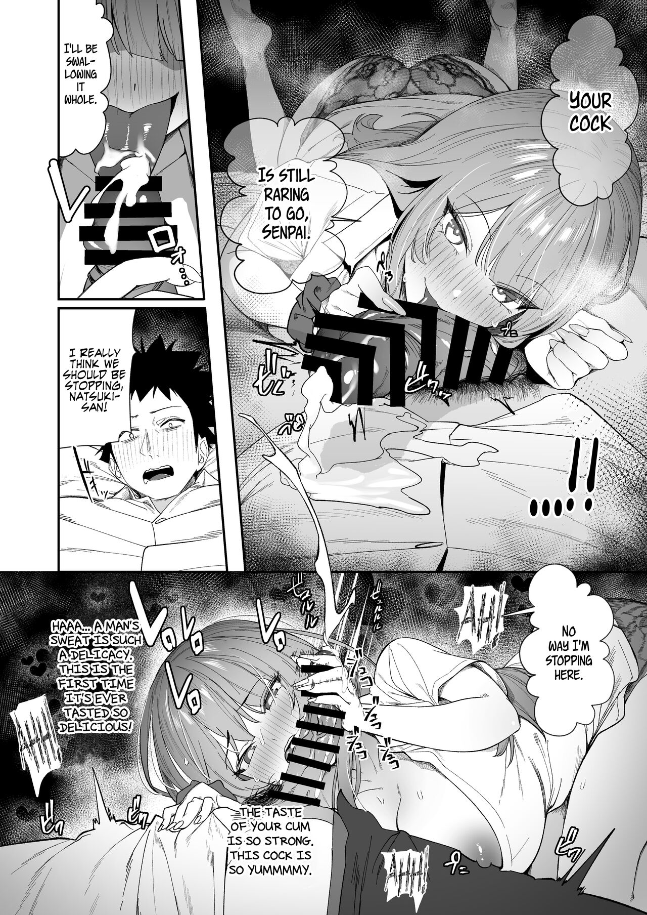 Can we stay at your place tonight Senpai? page 21
