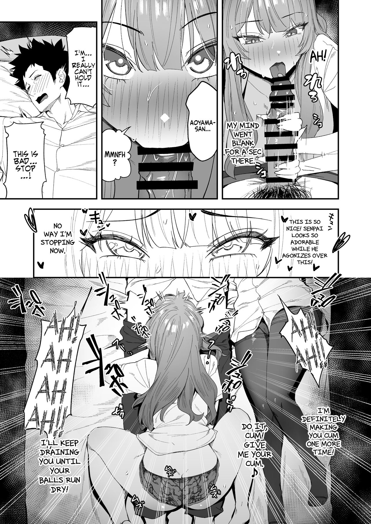 Can we stay at your place tonight Senpai? page 22
