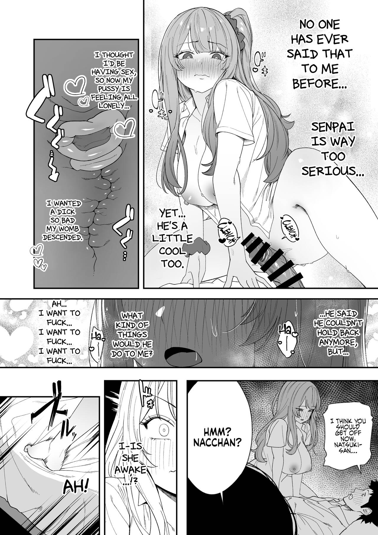 Can we stay at your place tonight Senpai? page 33