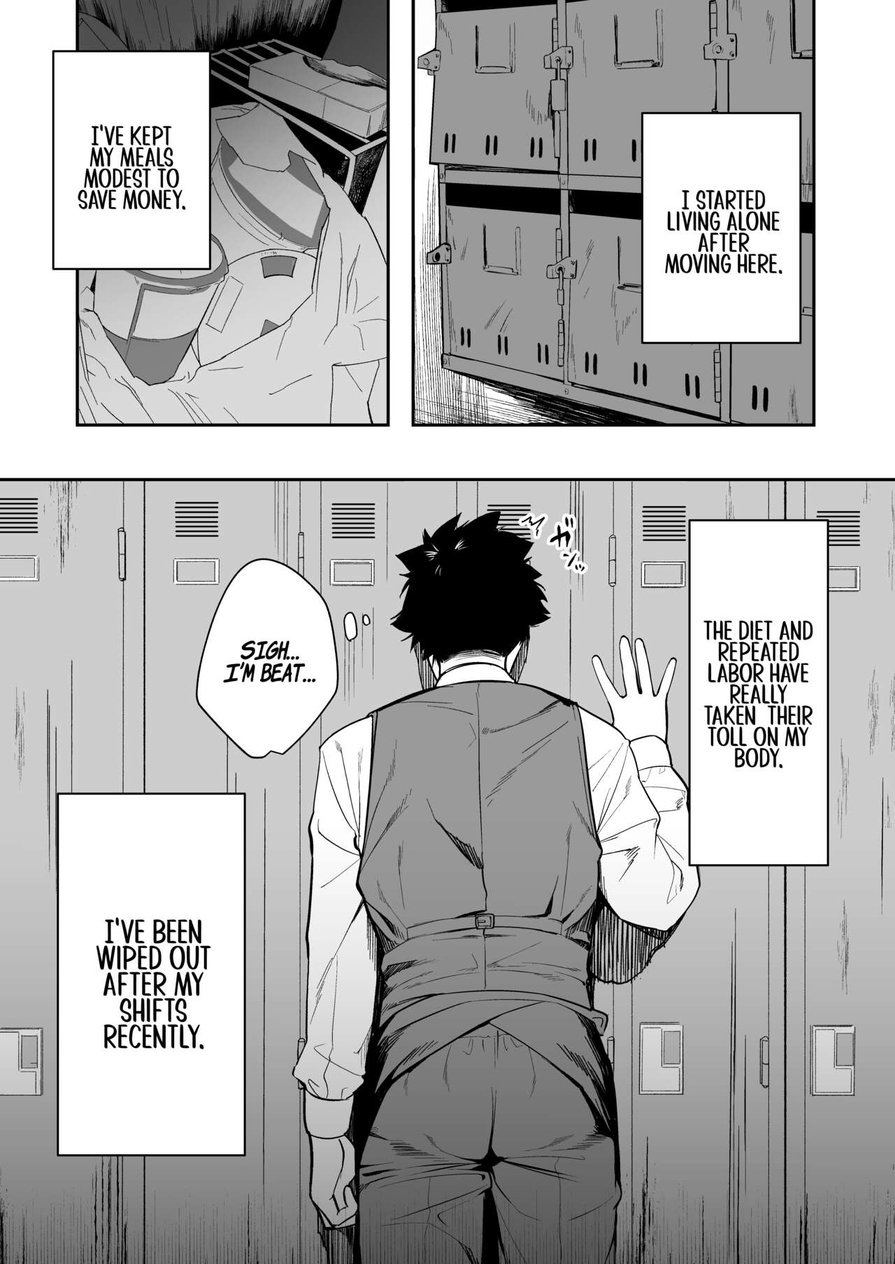 Can we stay at your place tonight Senpai? page 4