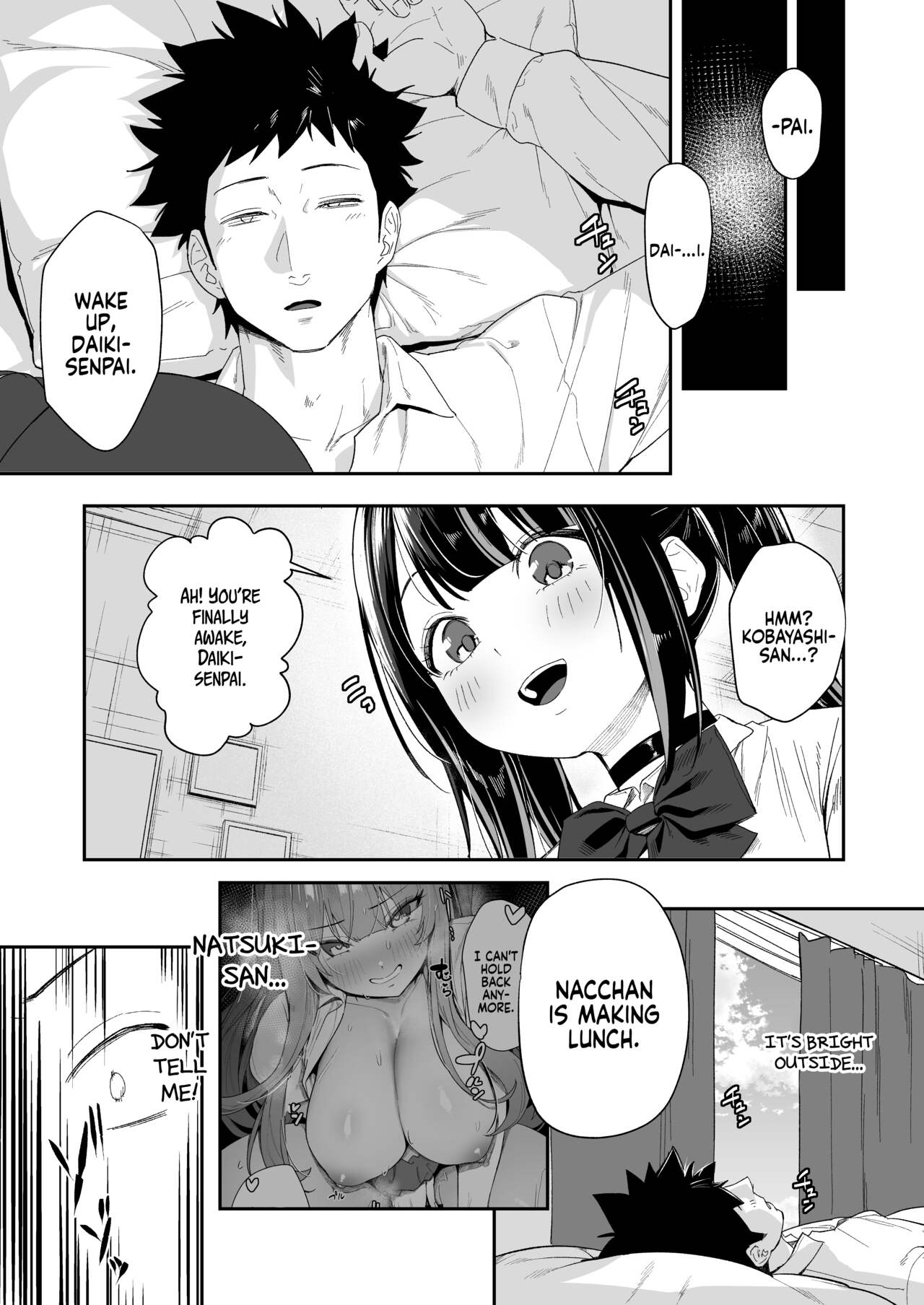 Can we stay at your place tonight Senpai? page 50