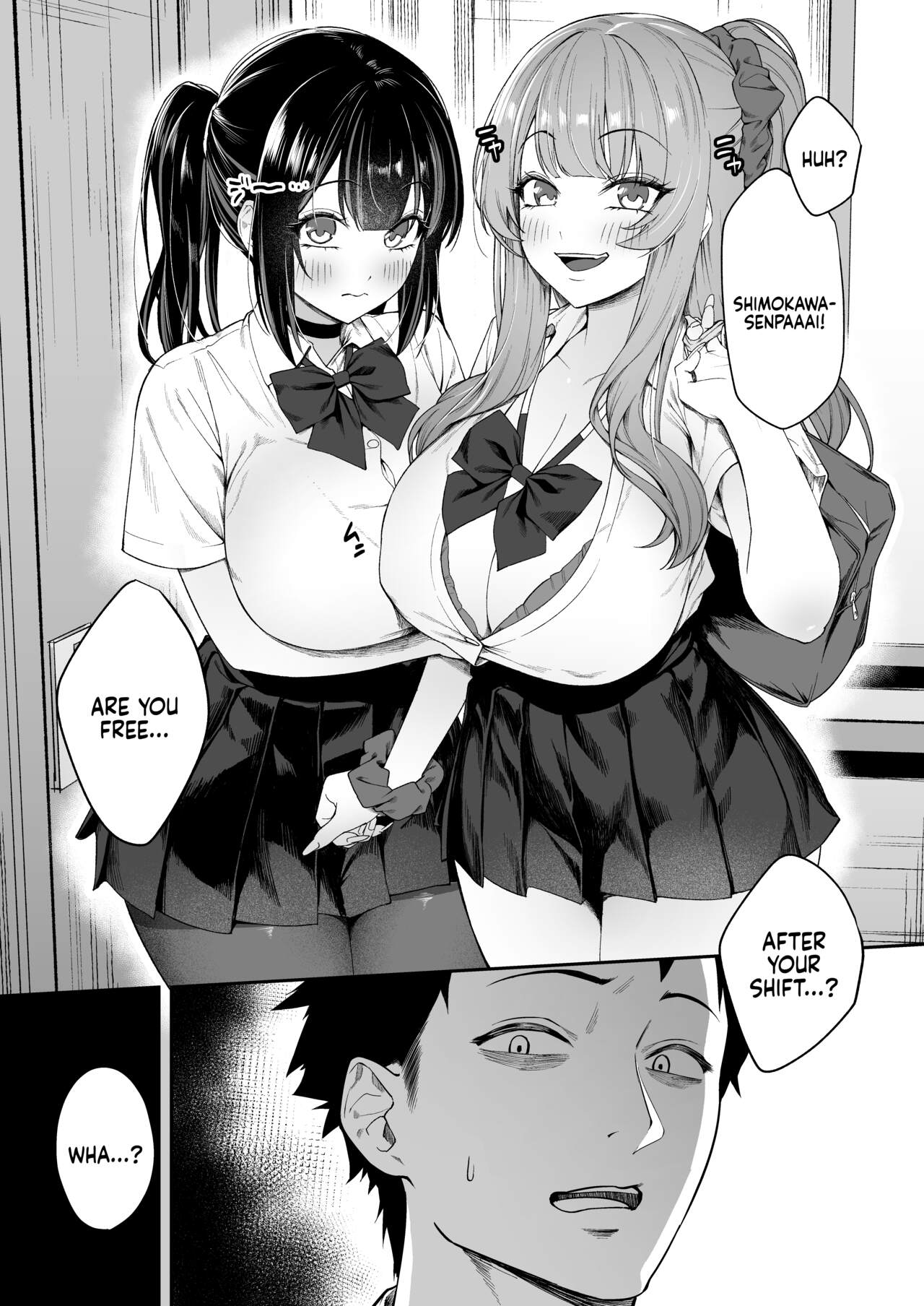 Can we stay at your place tonight Senpai? page 6