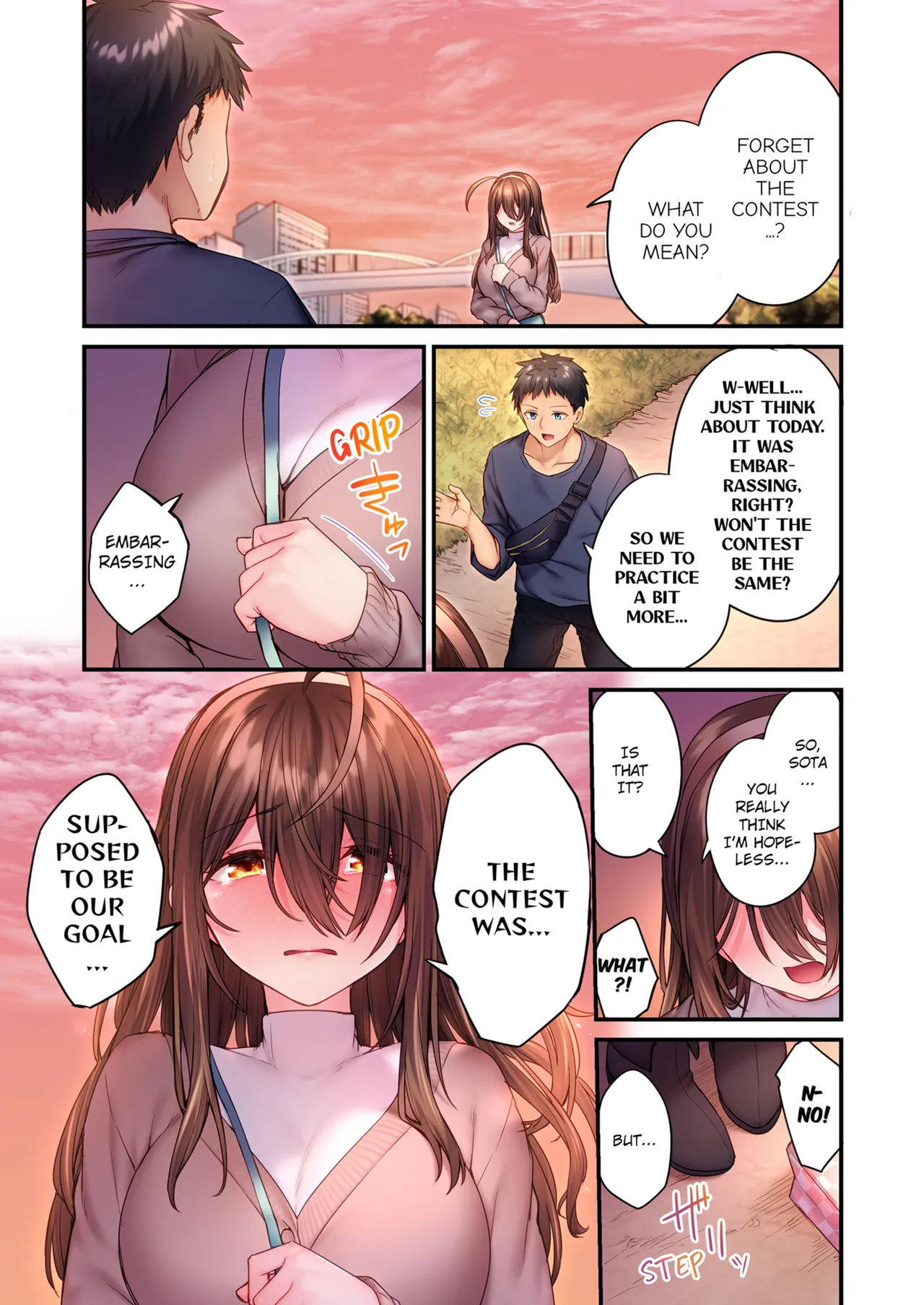 Cant Believe My Loner Childhood Friend Became This Sexy Girl Vol. 1-2 page 124