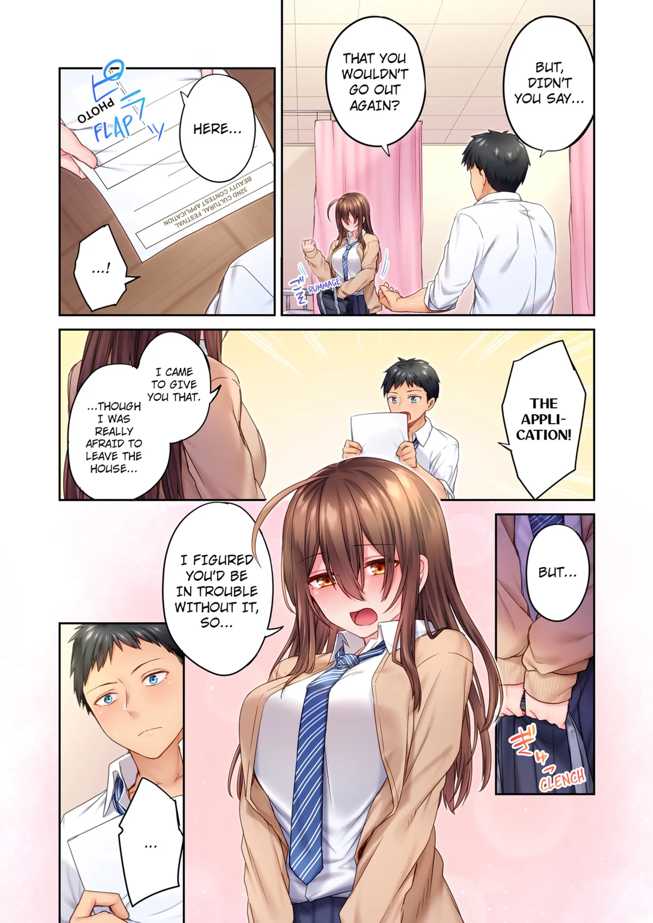 Cant Believe My Loner Childhood Friend Became This Sexy Girl Vol. 1-2 page 56