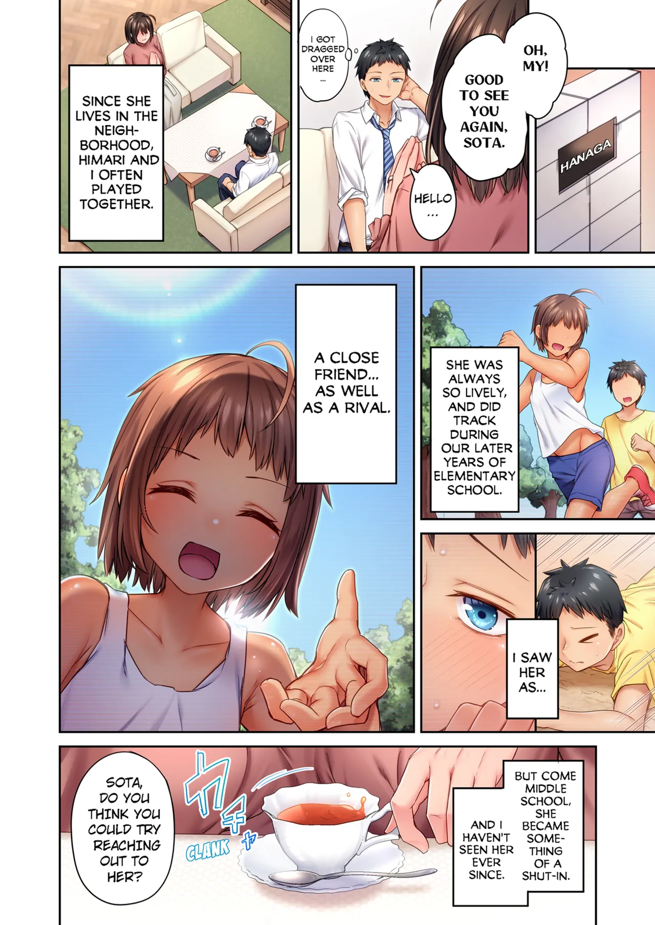 Cant Believe My Loner Childhood Friend Became This Sexy Girl Vol. 1-2 page 6