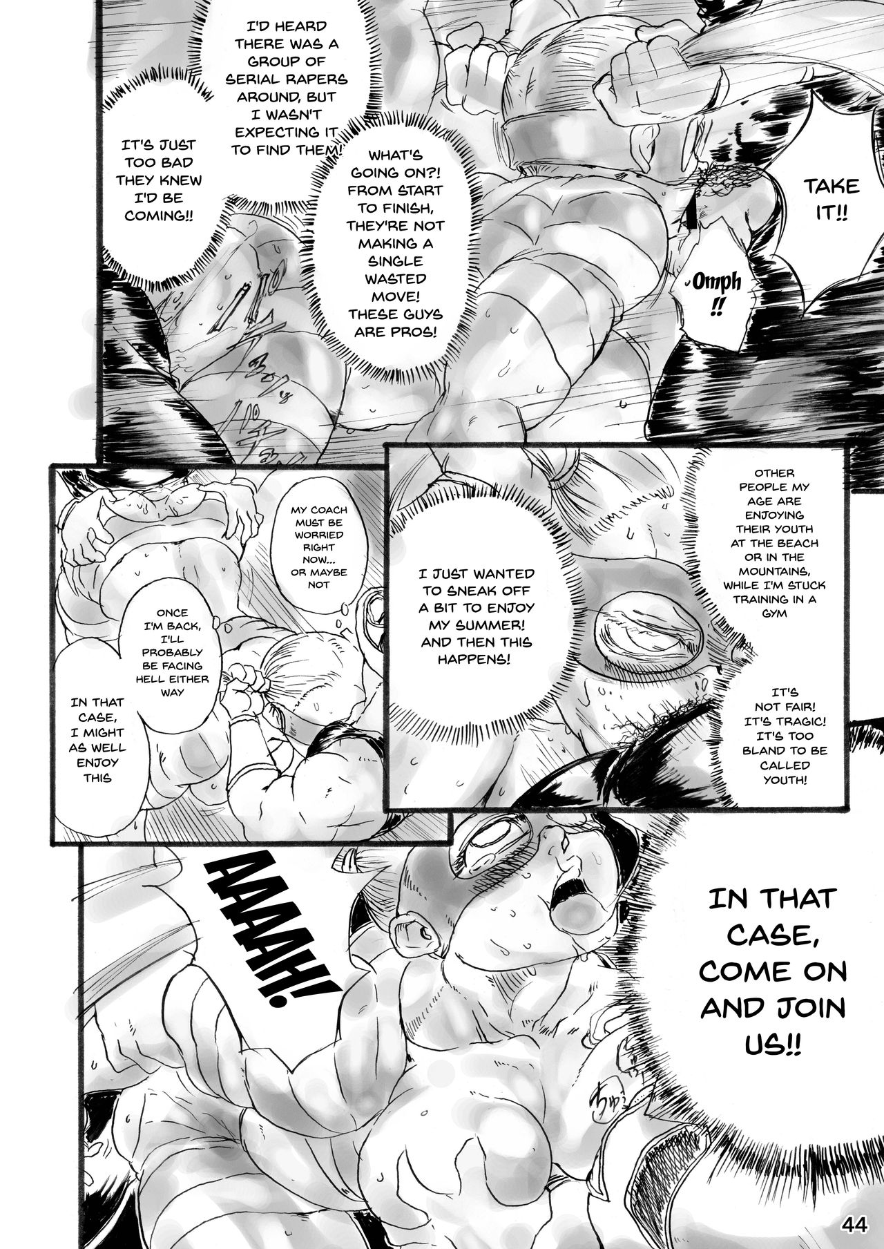 CAPCOM (& MORE!) VS FIGHTING GIRLS Swimsuit & Gangbang Special page 41