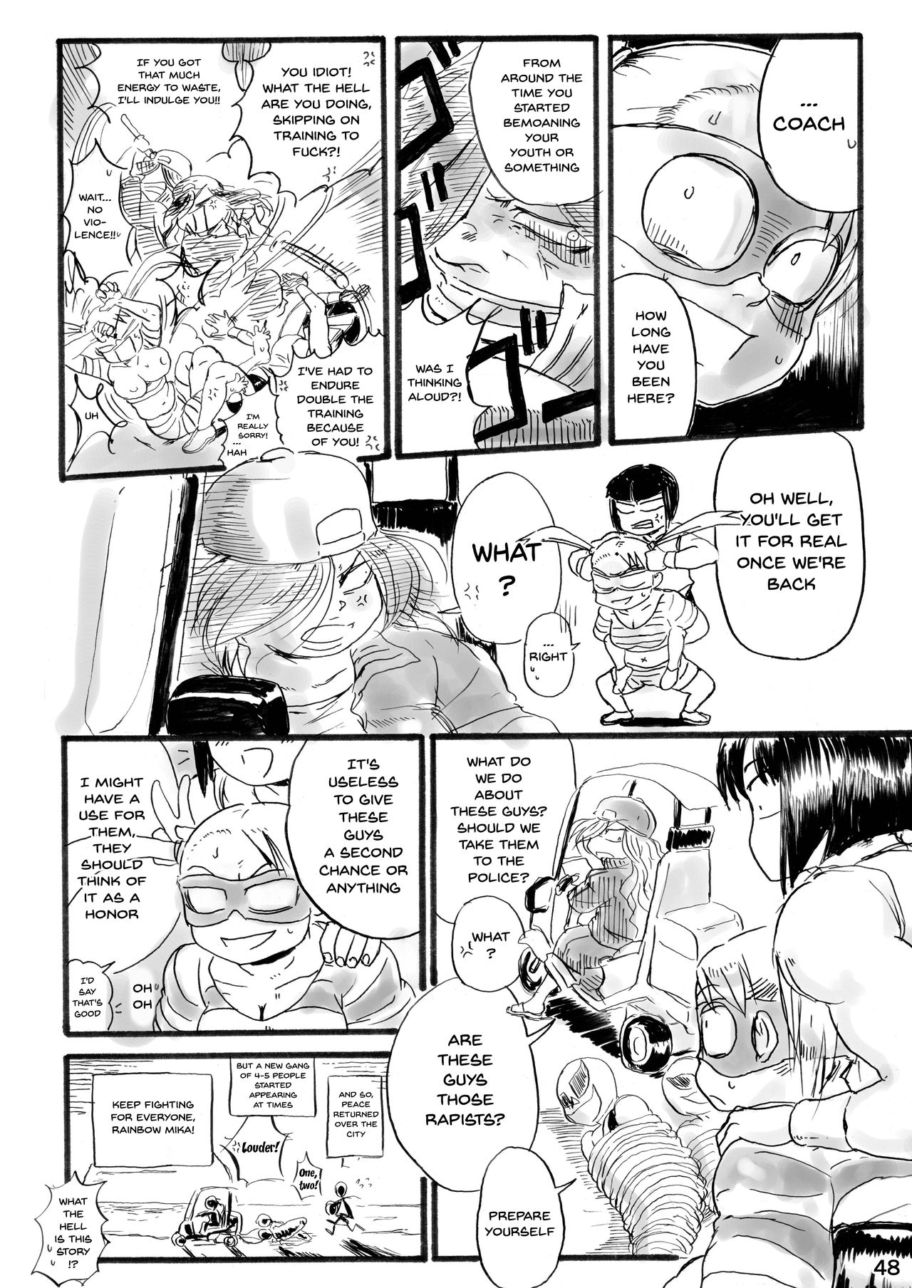 CAPCOM (& MORE!) VS FIGHTING GIRLS Swimsuit & Gangbang Special page 45