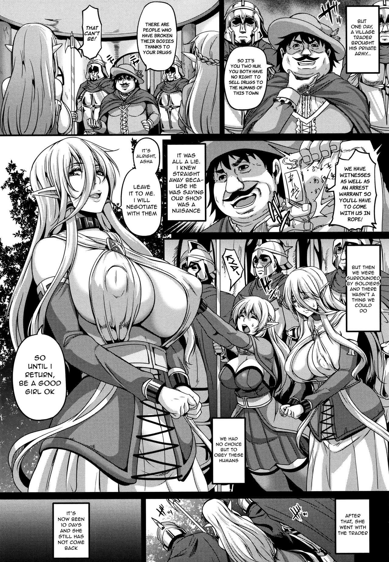 Captured Elf Mother & Daughter page 2