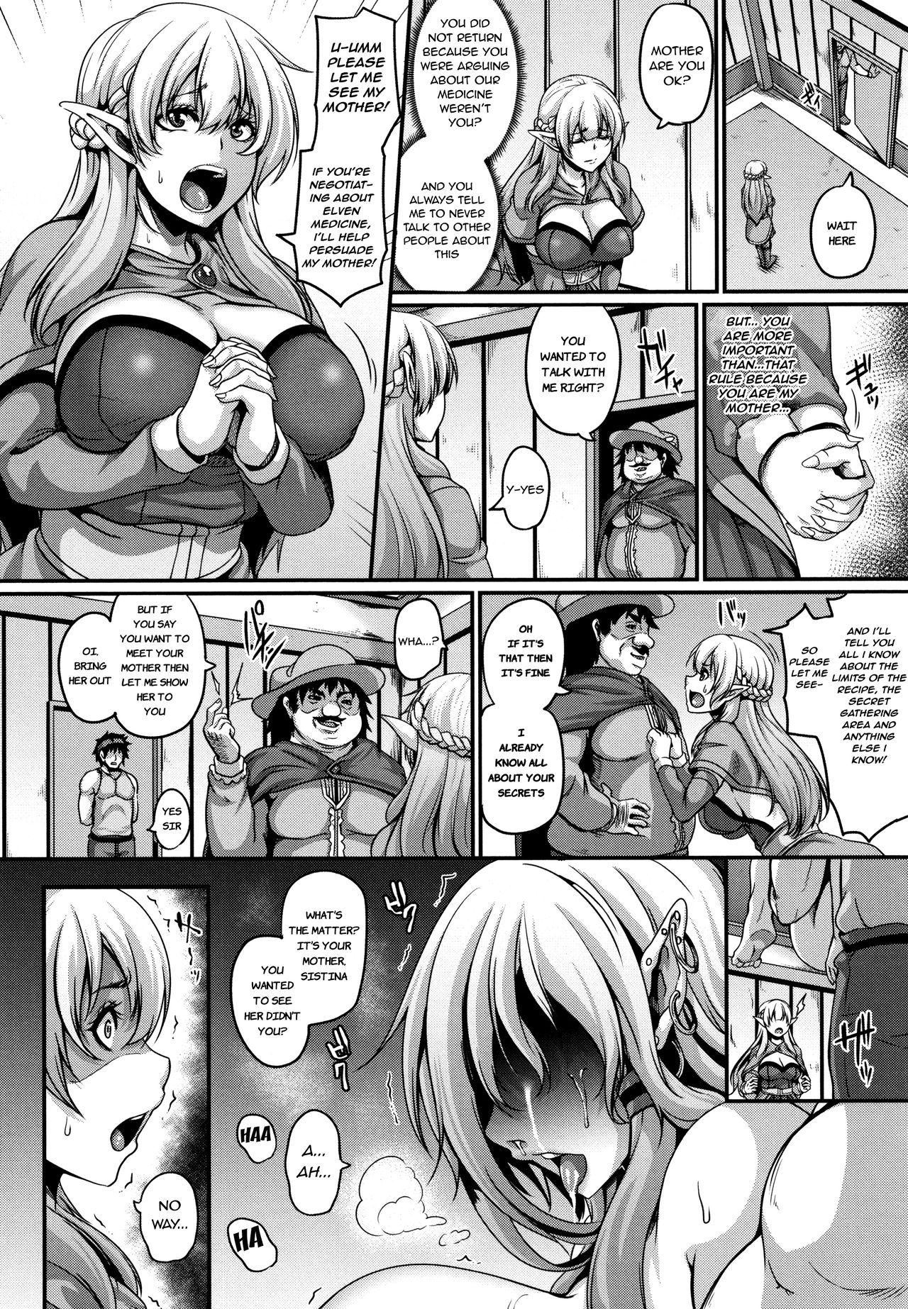 Captured Elf Mother & Daughter page 4