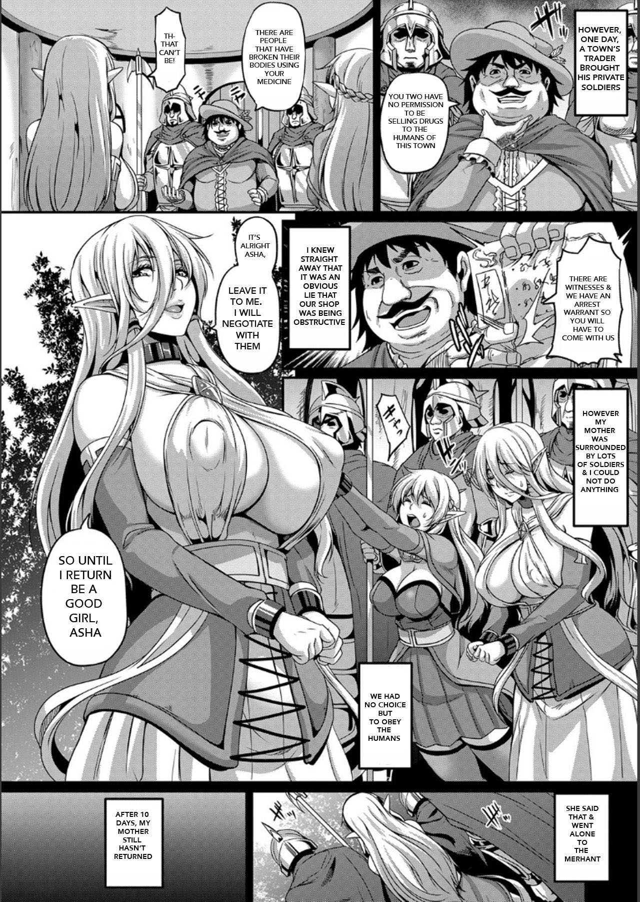 Captured Elf Mother & Daughter page 5