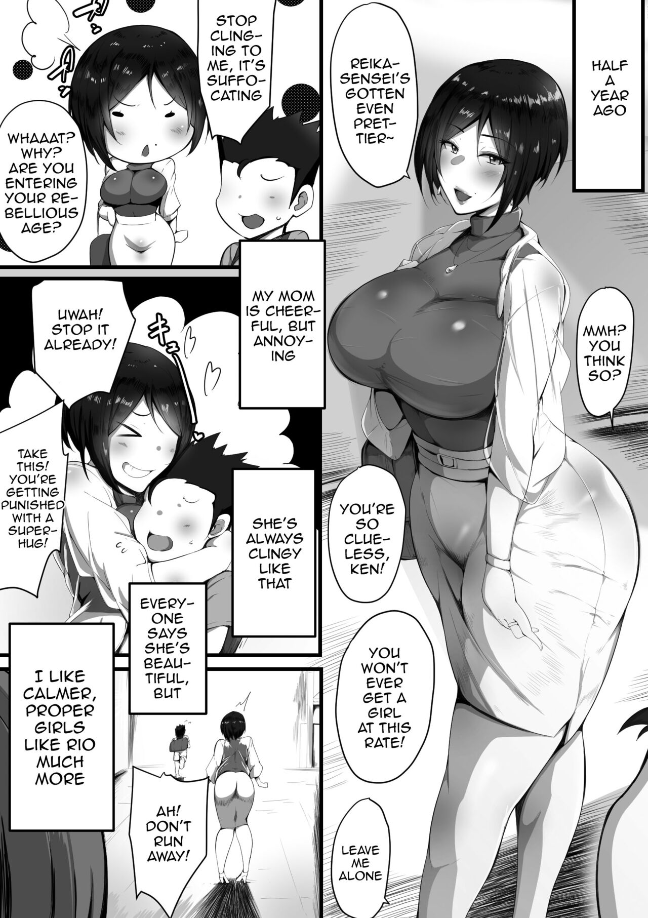 Captured Mama 3 ~Mom NTR~ page 3