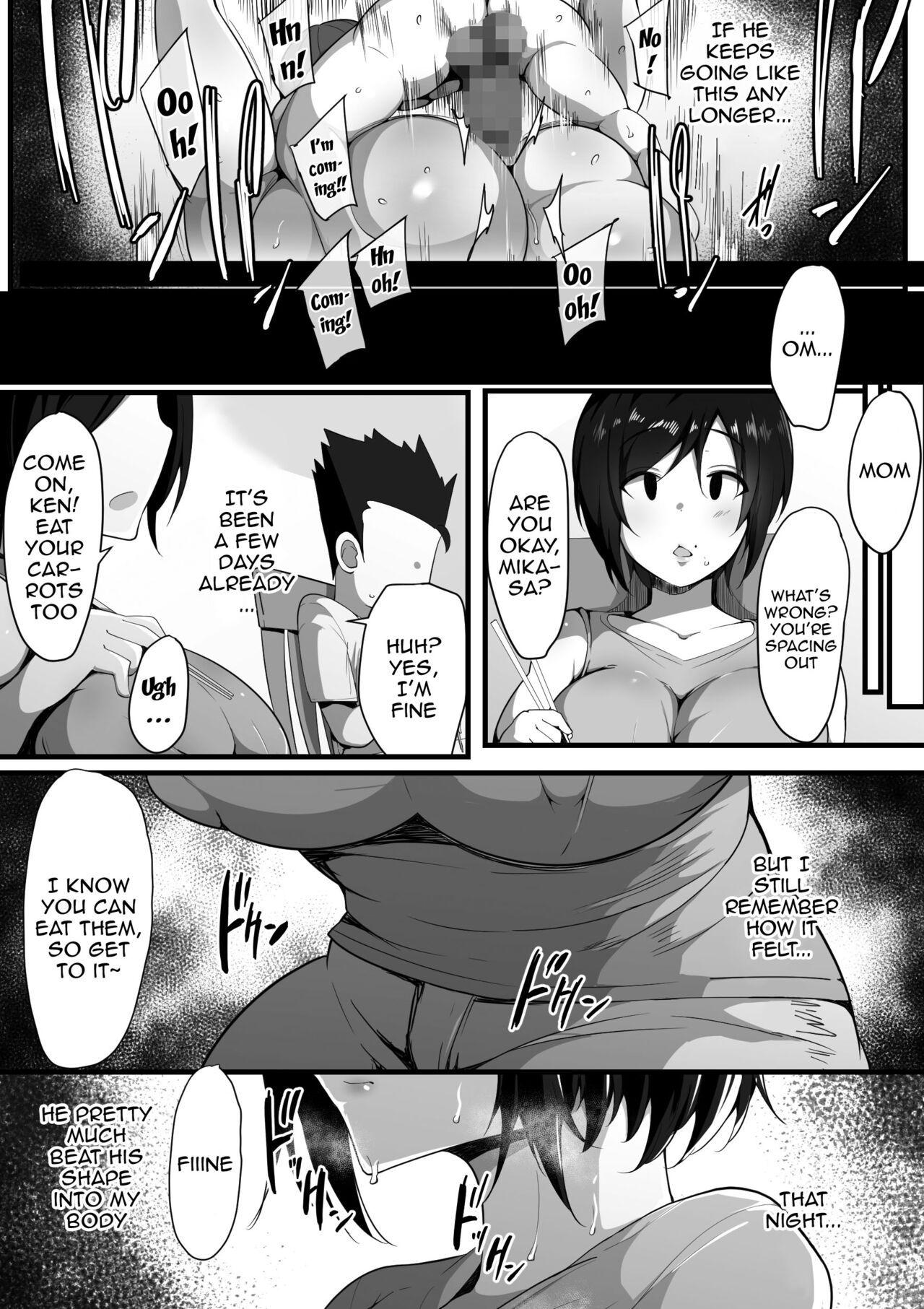 Captured Mama 3 ~Mom NTR~ page 31